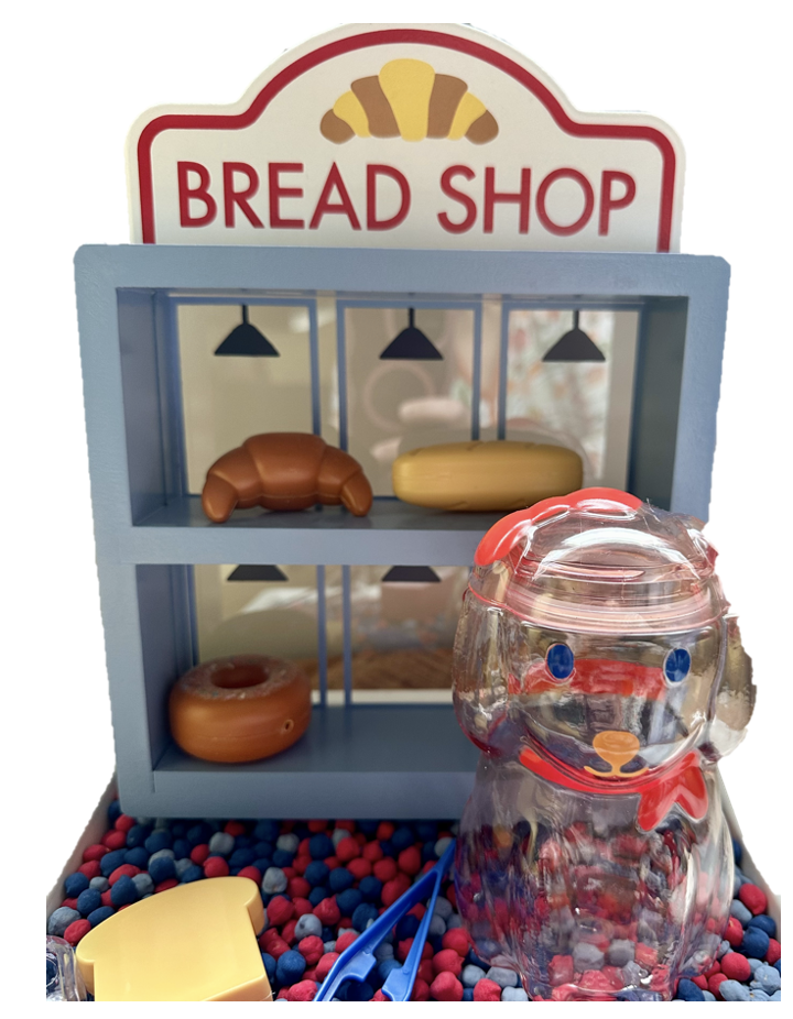 French Bakery Shop Sensory Play Kit