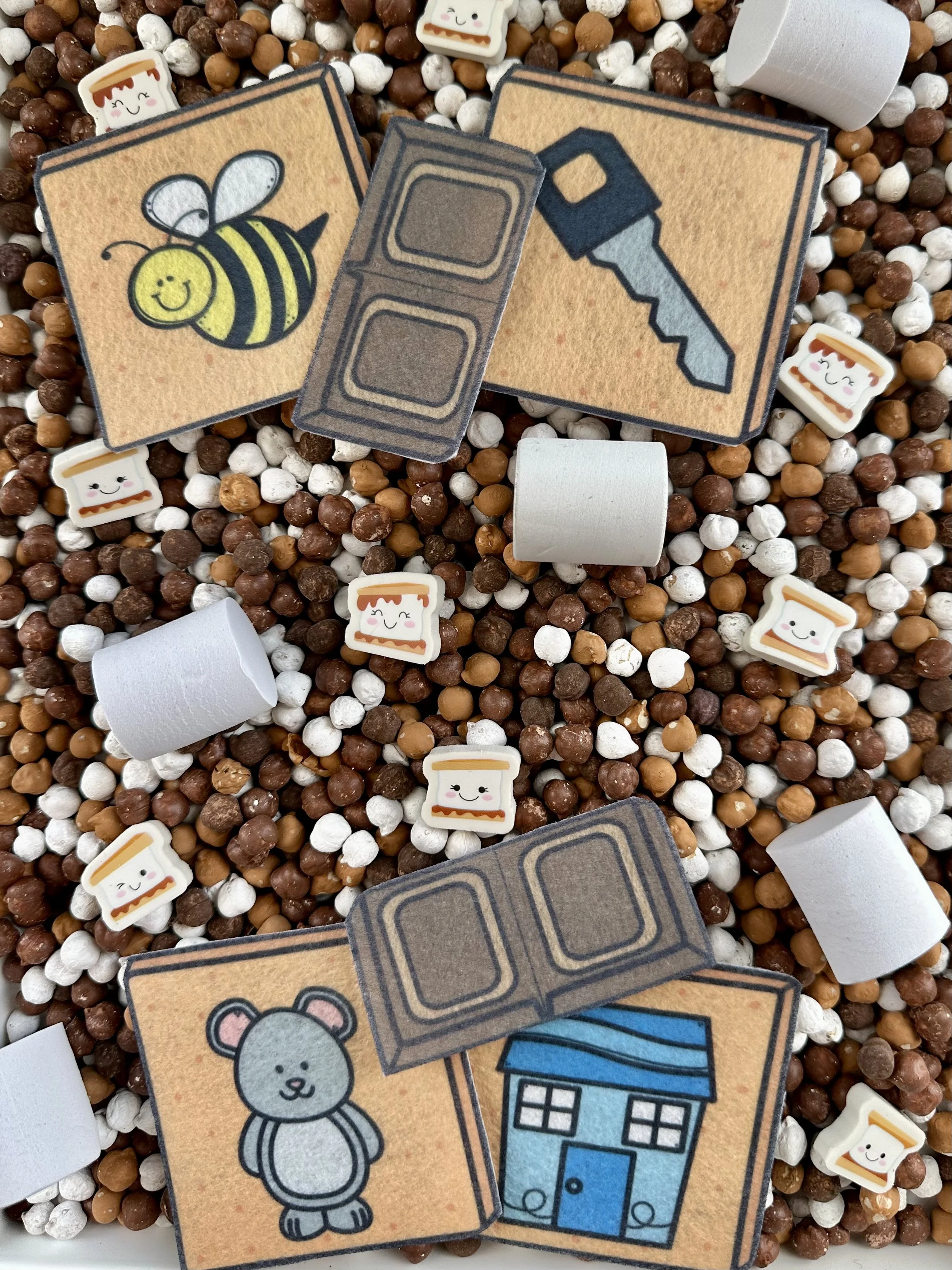 S’more Rhymes Sensory Play Kit 🔥🍫🤍