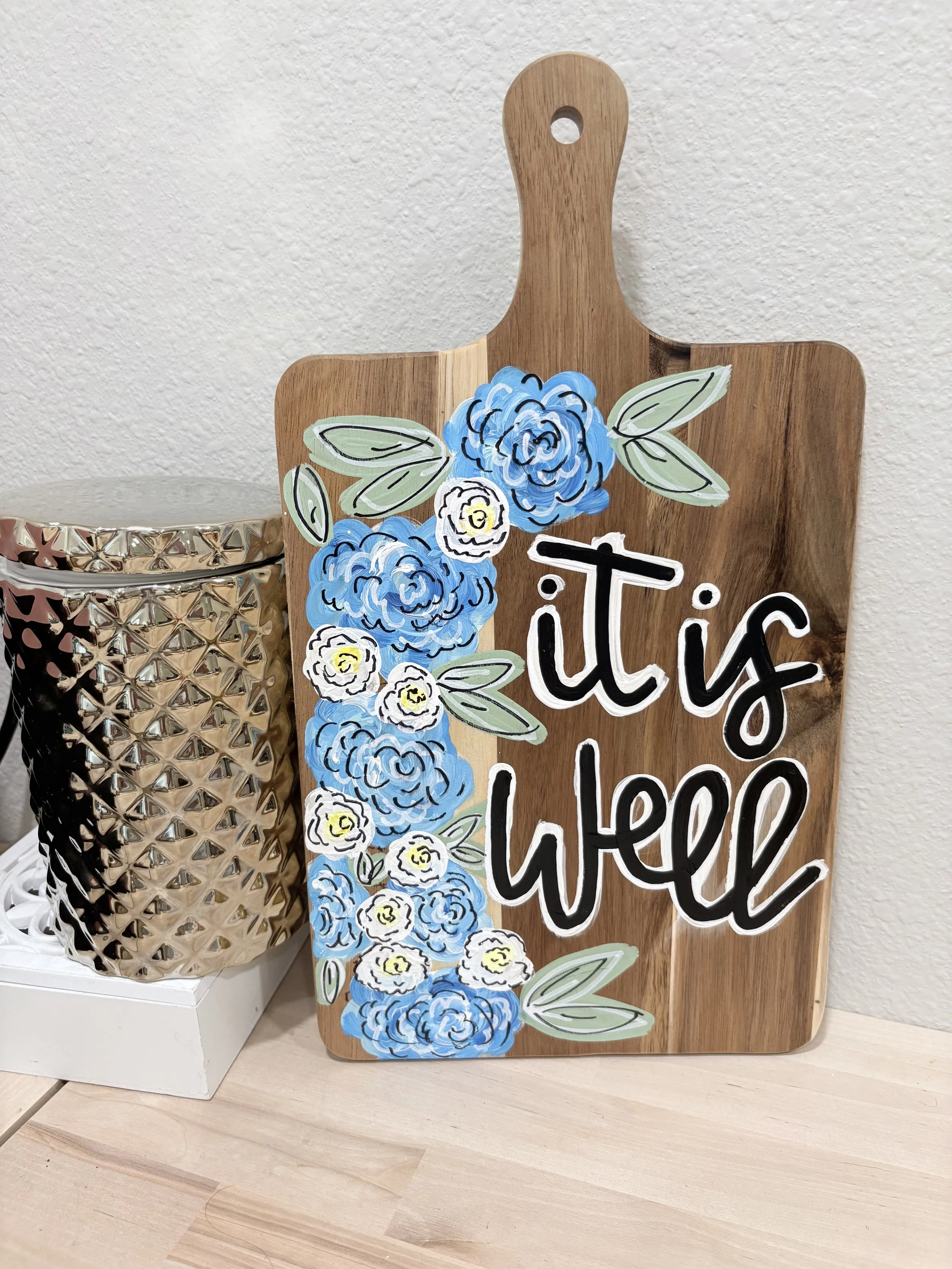 Hand Painted Cutting Board