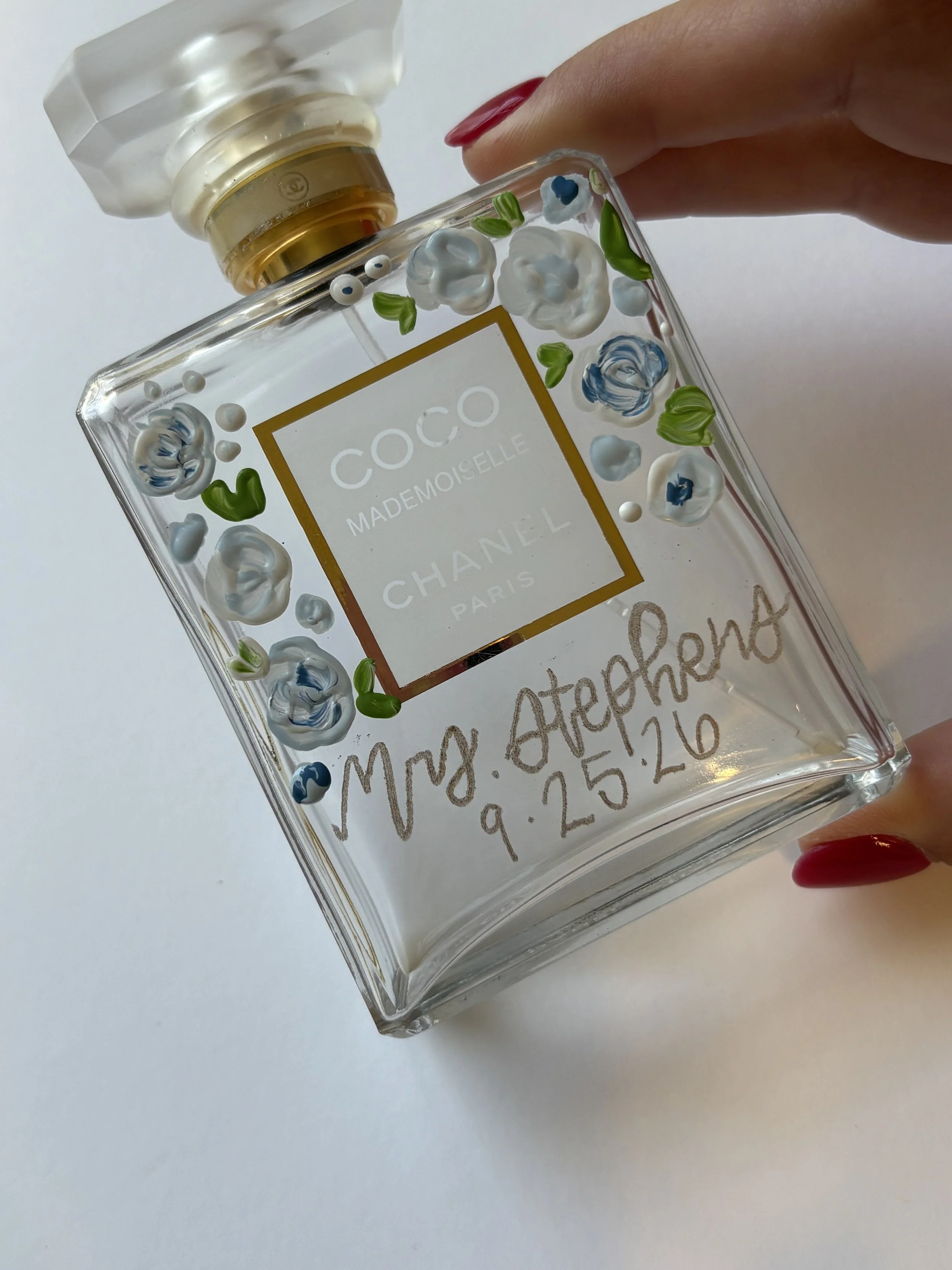 Engraved & Painted Perfume Bottles