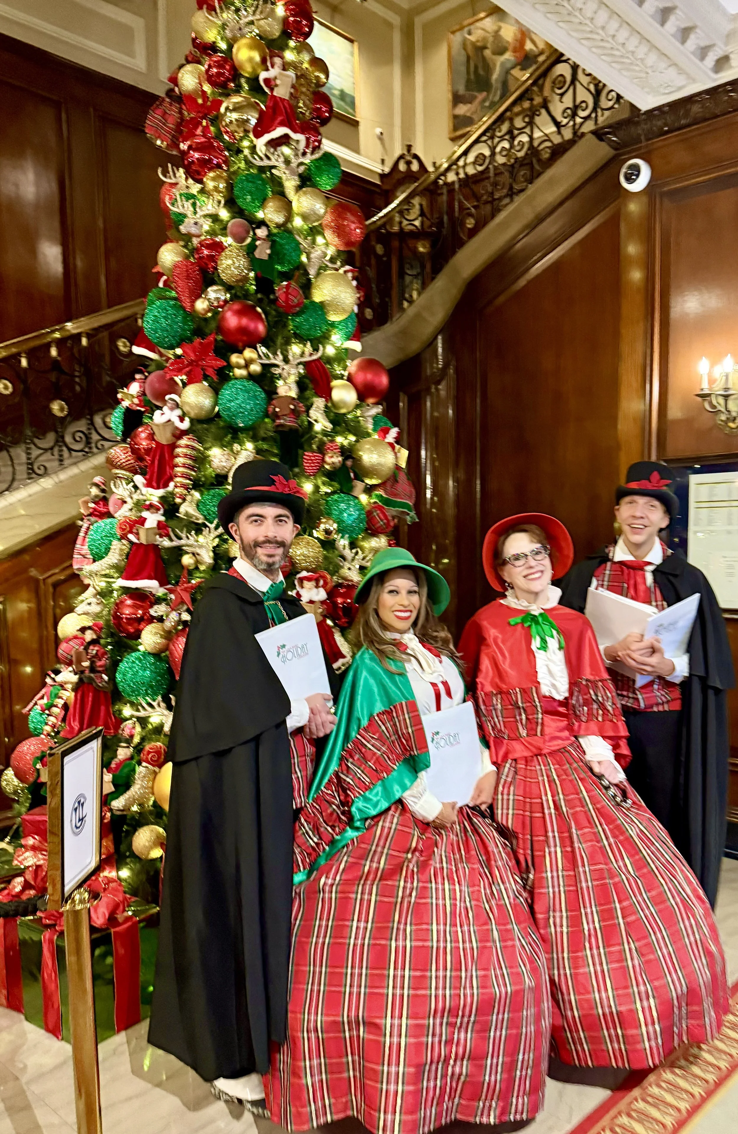 Christmas Carolers in Palm Springs