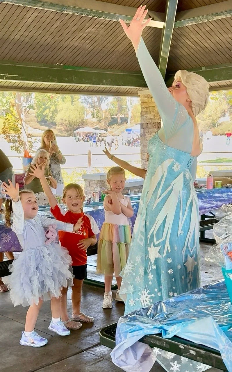 Elsa from Frozen for hire in Los Angeles