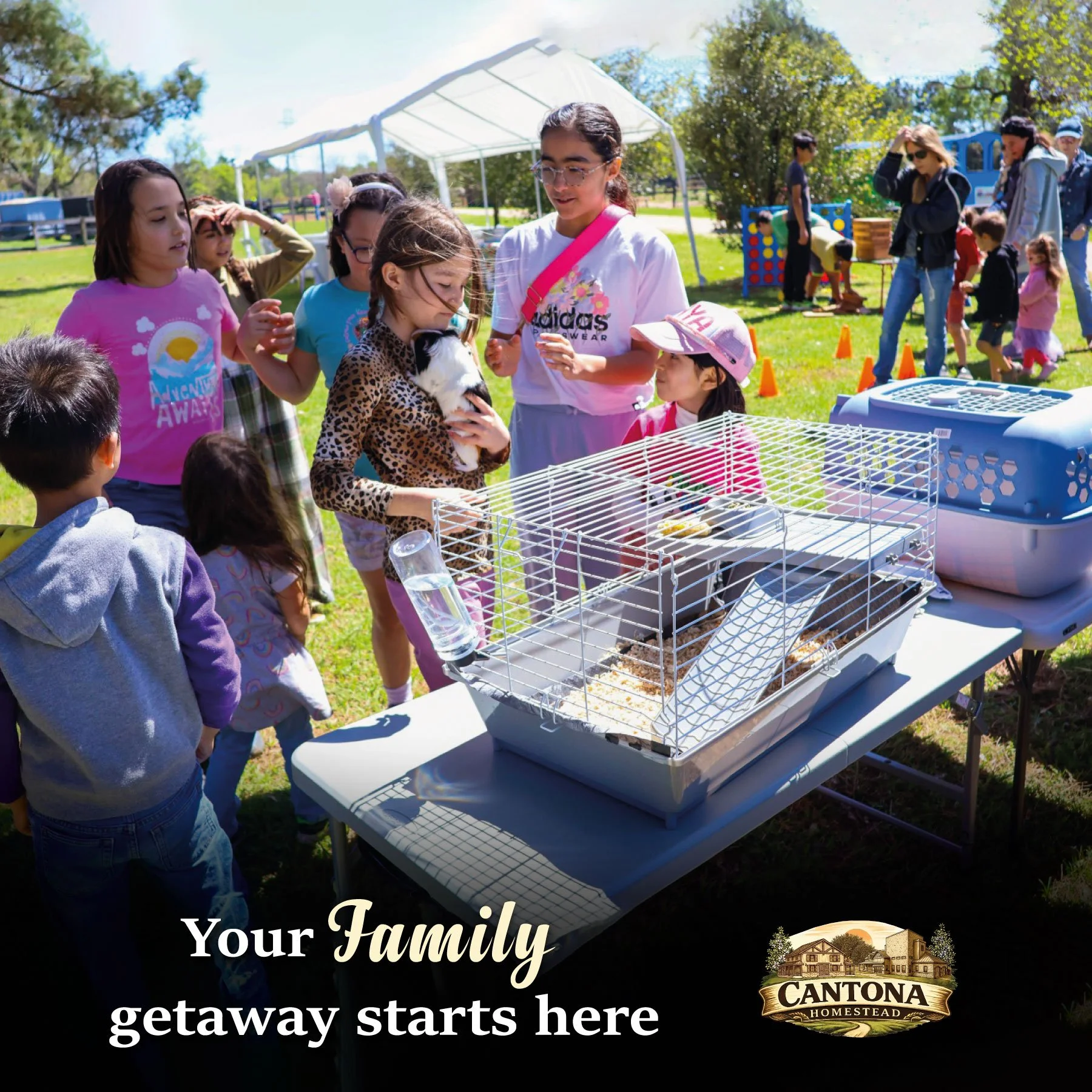 Make unforgettable memories!
Bring your little ones, gather your friends, and enjoy a day full of laughter, connection, and fun on the farm. 🐰🌞💛

📍 Your family getaway starts here.

#CantonaHomestead #TomballTX #HoustonFamilyFun #FarmBirthdayPart
