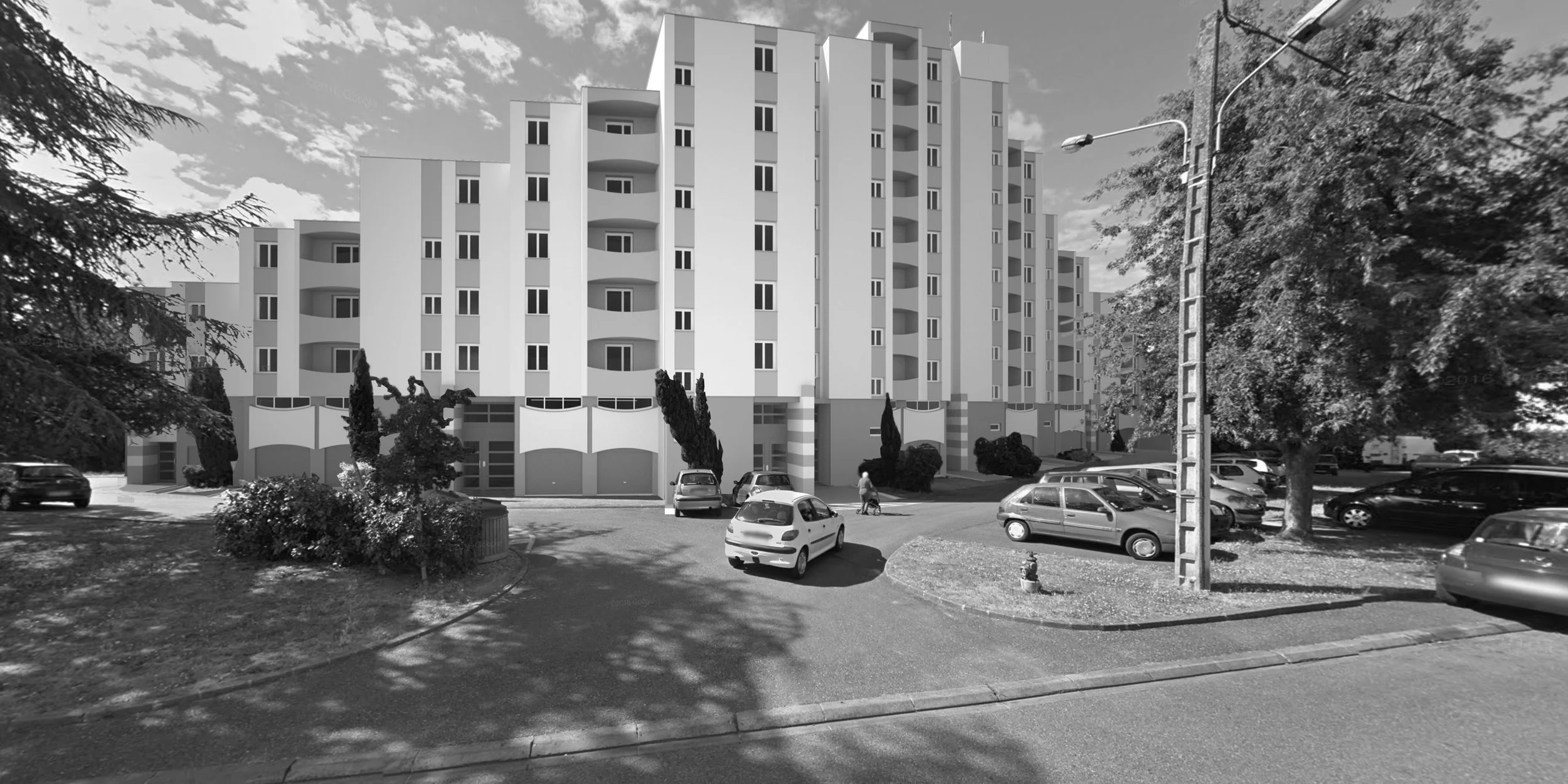 Résidence « Pont de la Garde » - 78 logements - Site occupé