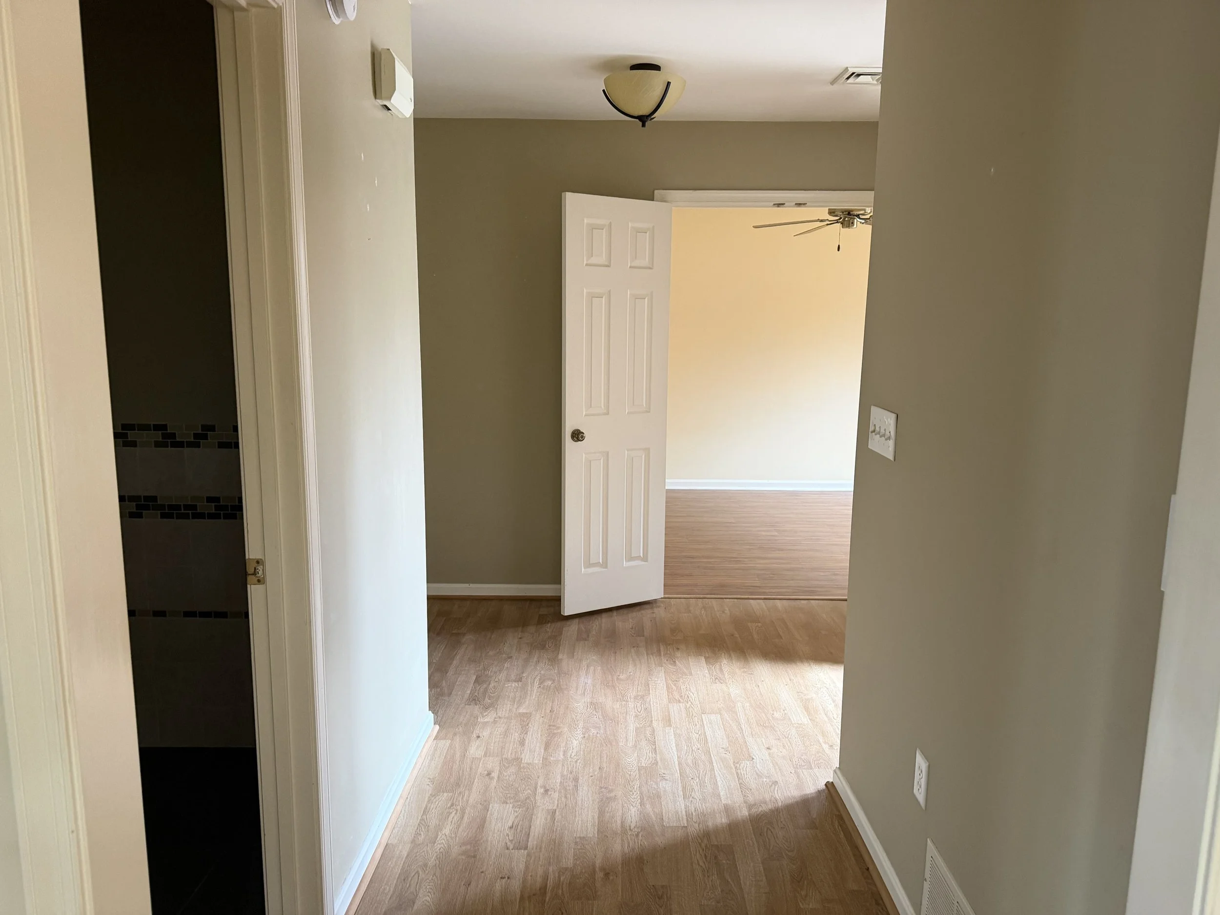 BEFORE: DOWNSTAIRS HALLWAY