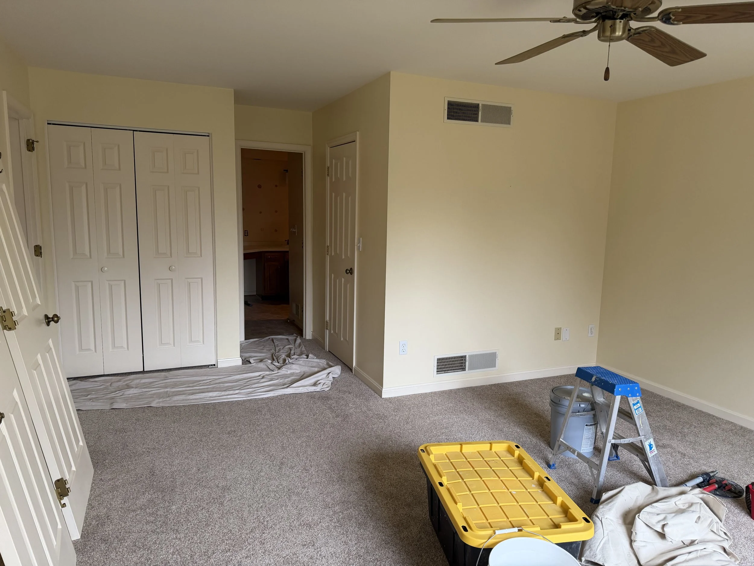 BEFORE: MASTER BEDROOM