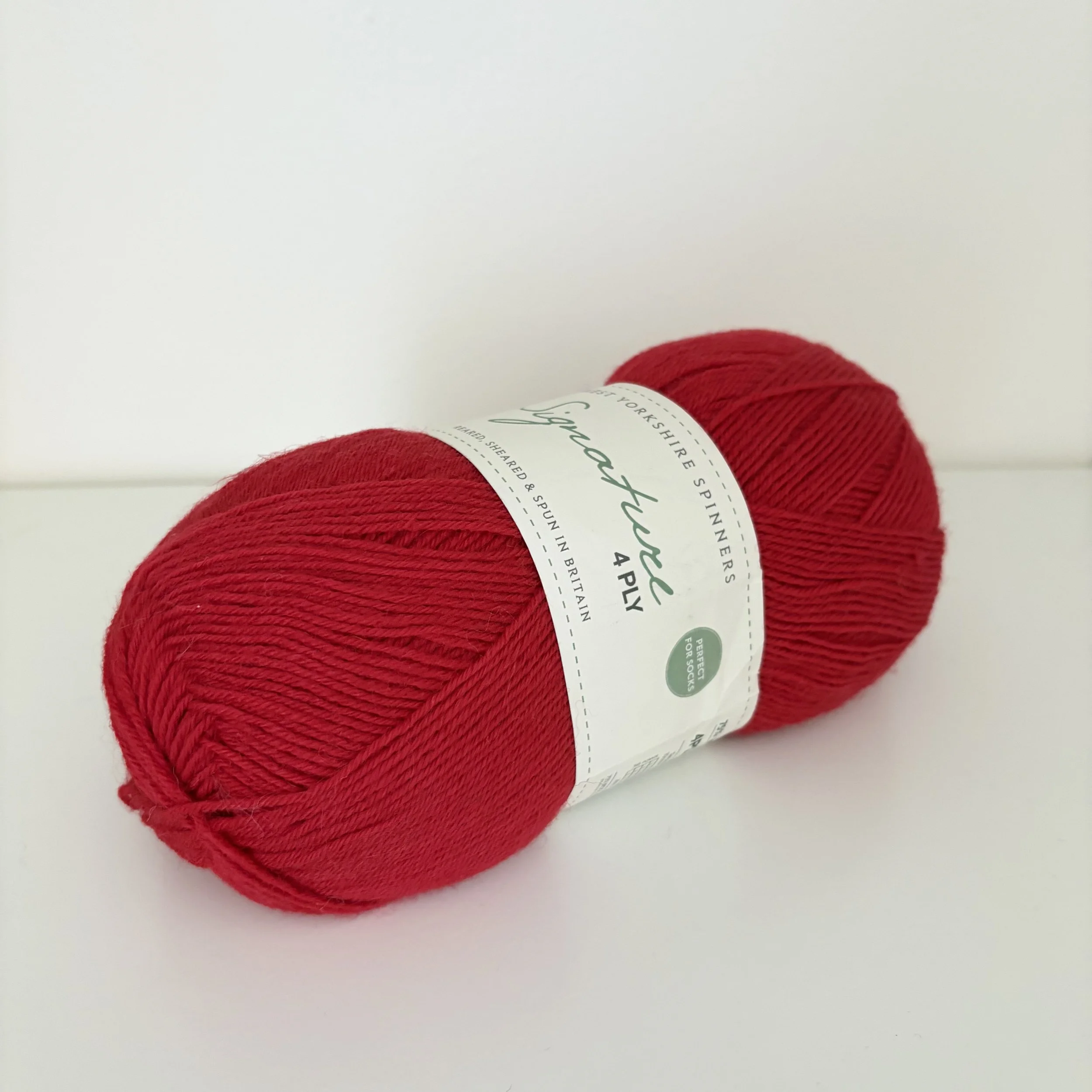 West Yorkshire Spinners Signature 4-Ply in Rouge- Lot of 2