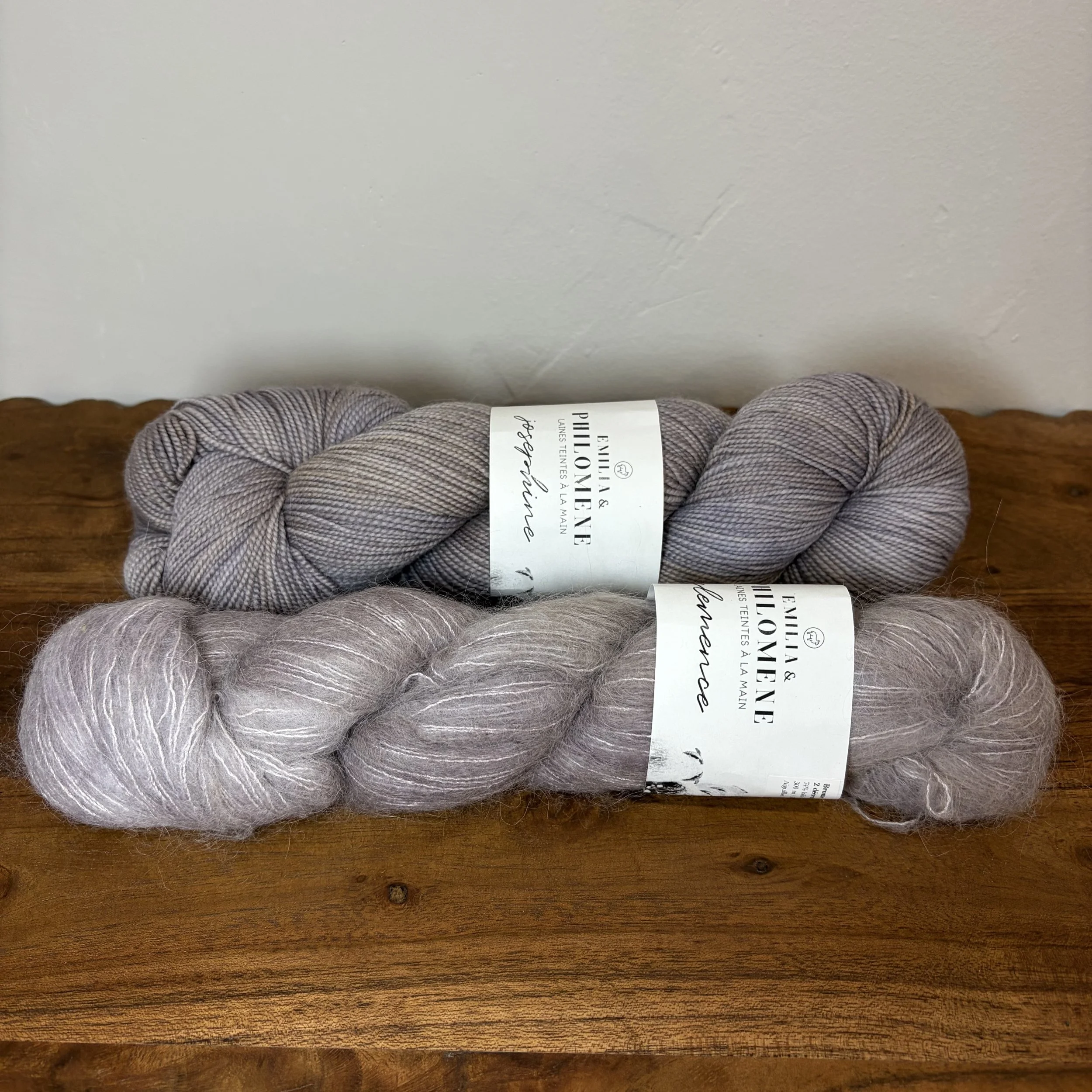 Emilia and Philomene Josephine and Clemence in Brume Lavande- Lot of 7