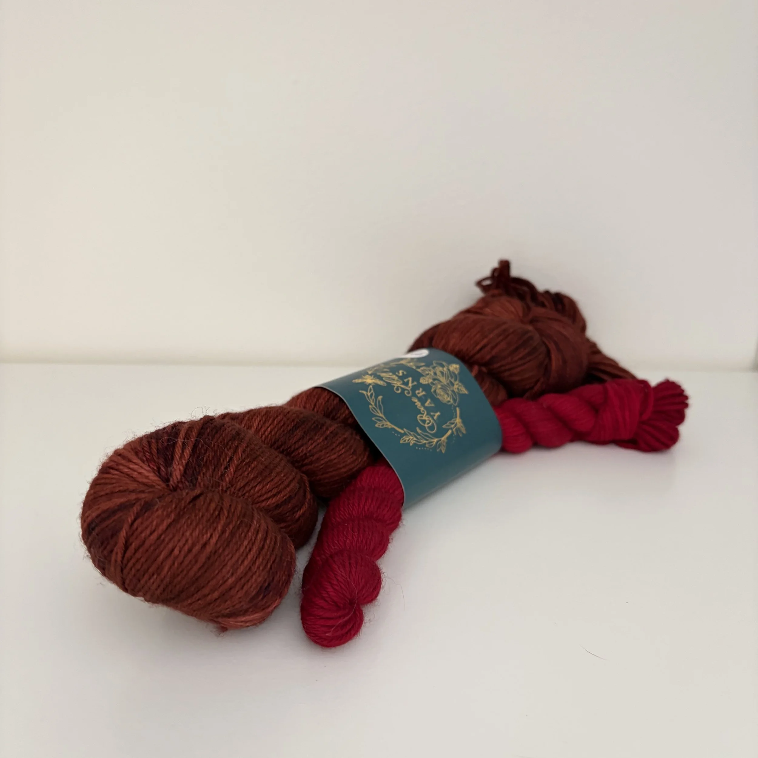Rosehill Yarns DK Set in Cherry Cola