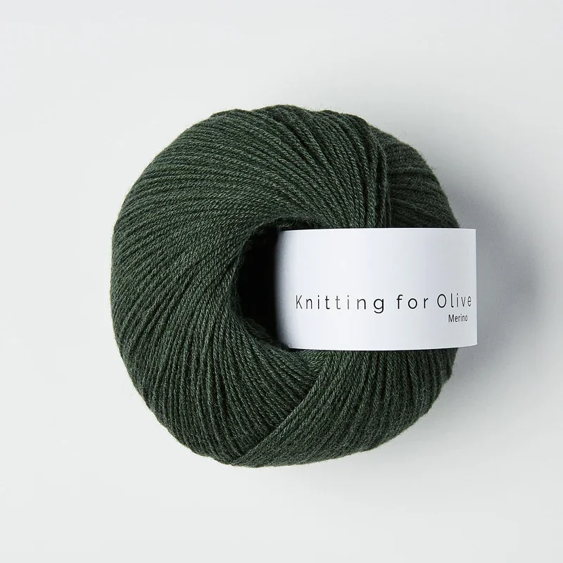 Knitting for Olive Merino in Bottle Green- Lot of 4