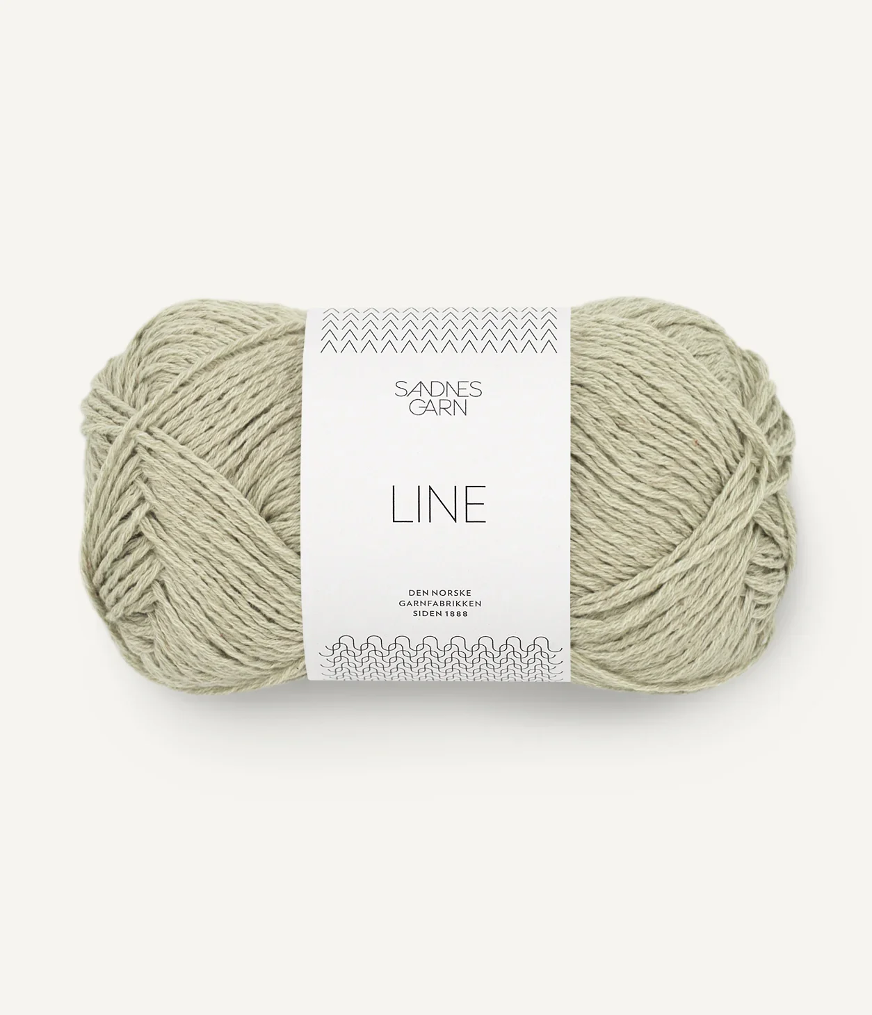 Sandnes Garn Line in 9541 Green Tea- Lot of 5