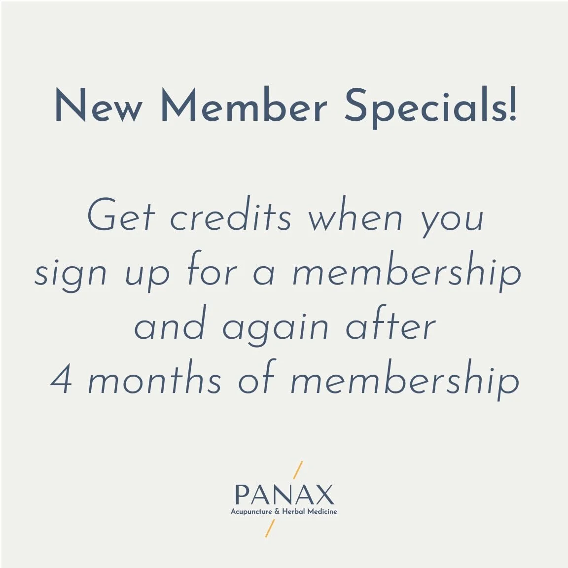 Lunar New Year Special for new members! Get credits when you join and again after 4 months of membership! #acupuncture #wellness #guasha #mainewellness #maineacupuncture chinesemedicine
