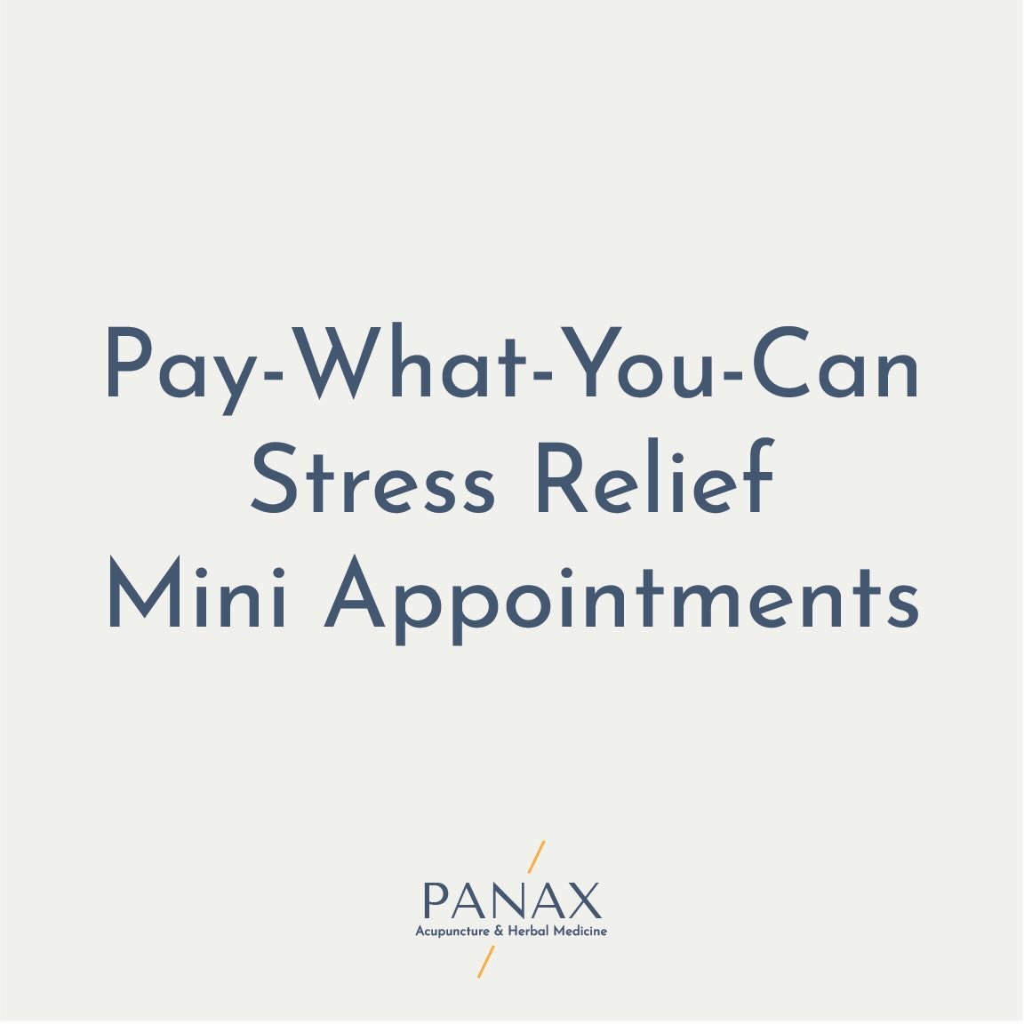 With everything our community is navigating right now, the ongoing stress, fear, and uncertainty can take a real toll on our bodies and nervous systems. Care and support should be accessible. I&rsquo;m offering pay-what-you-can appointments focused o