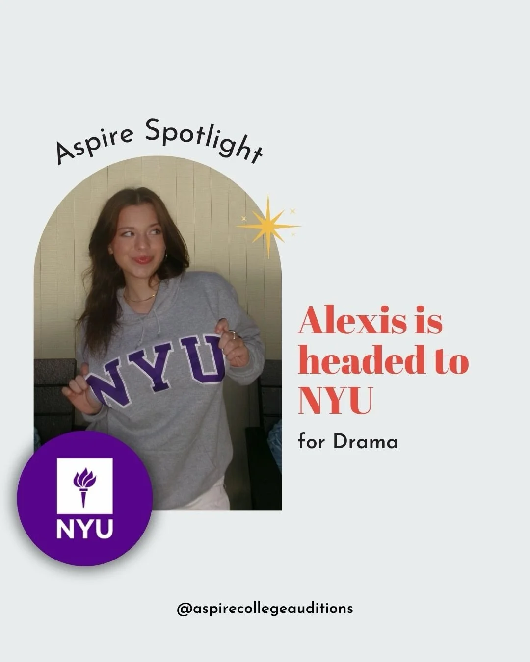 Congratulations Alexis!!! @awood0708
