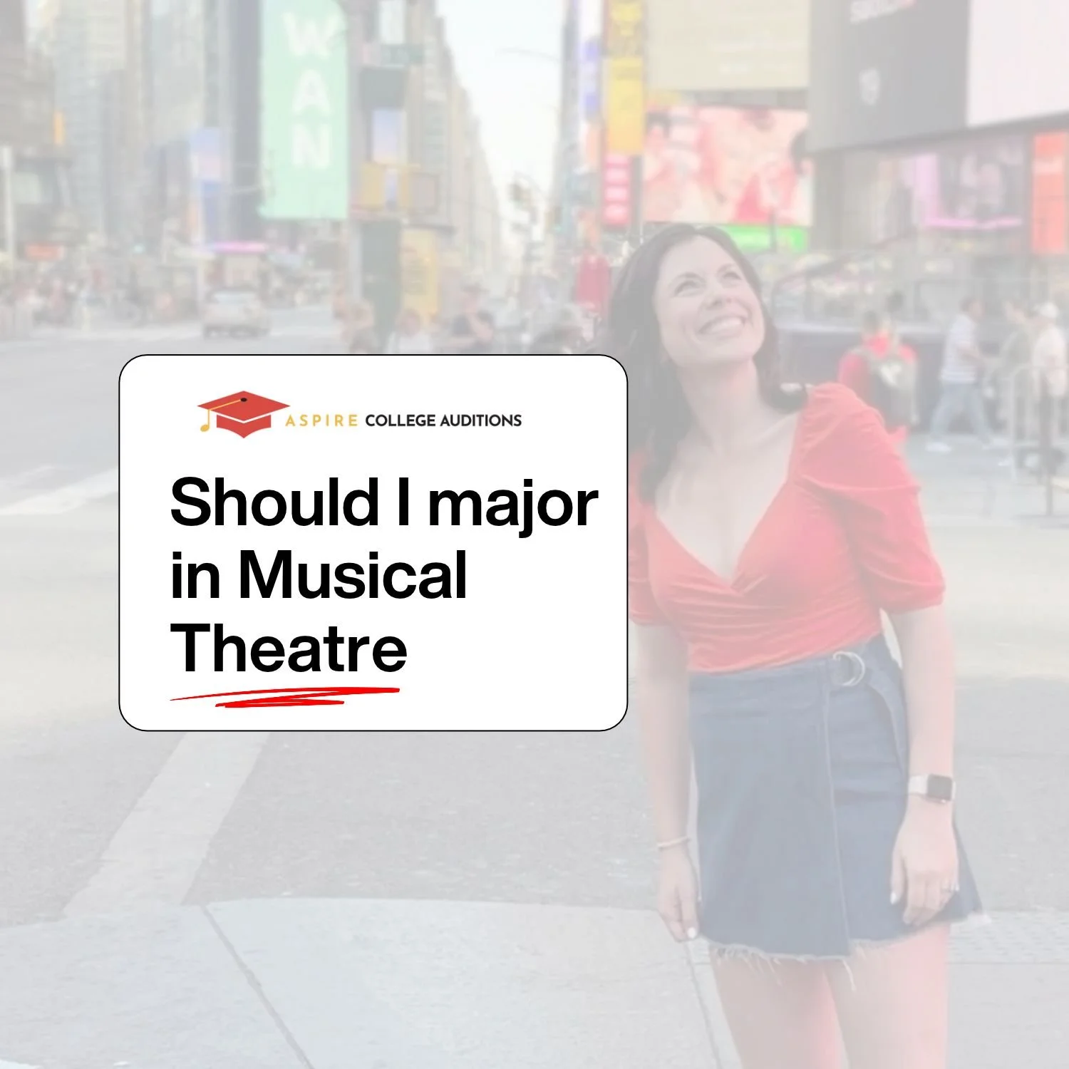 Should I Major In Musical Theatre?