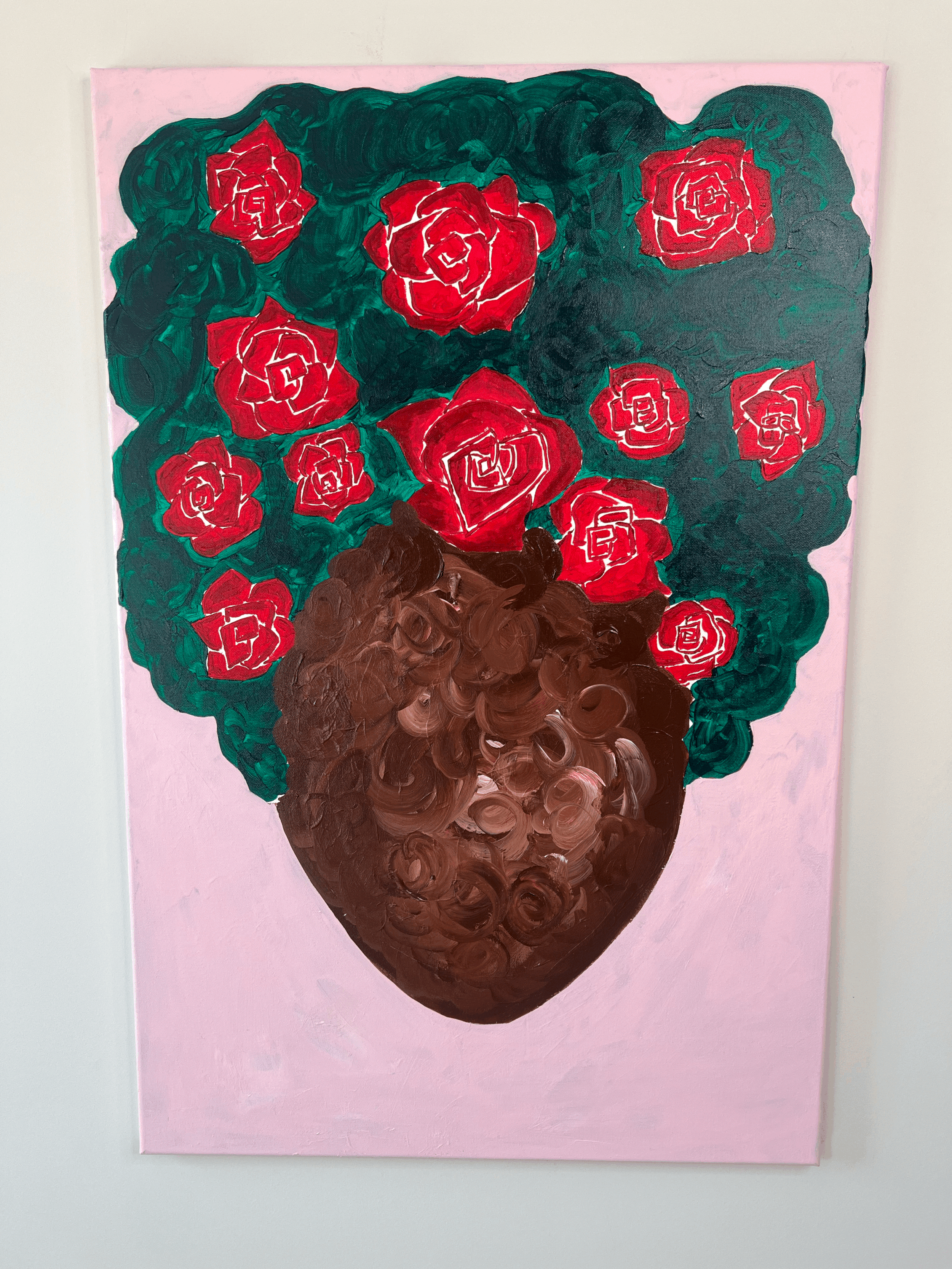 Head of Roses Print