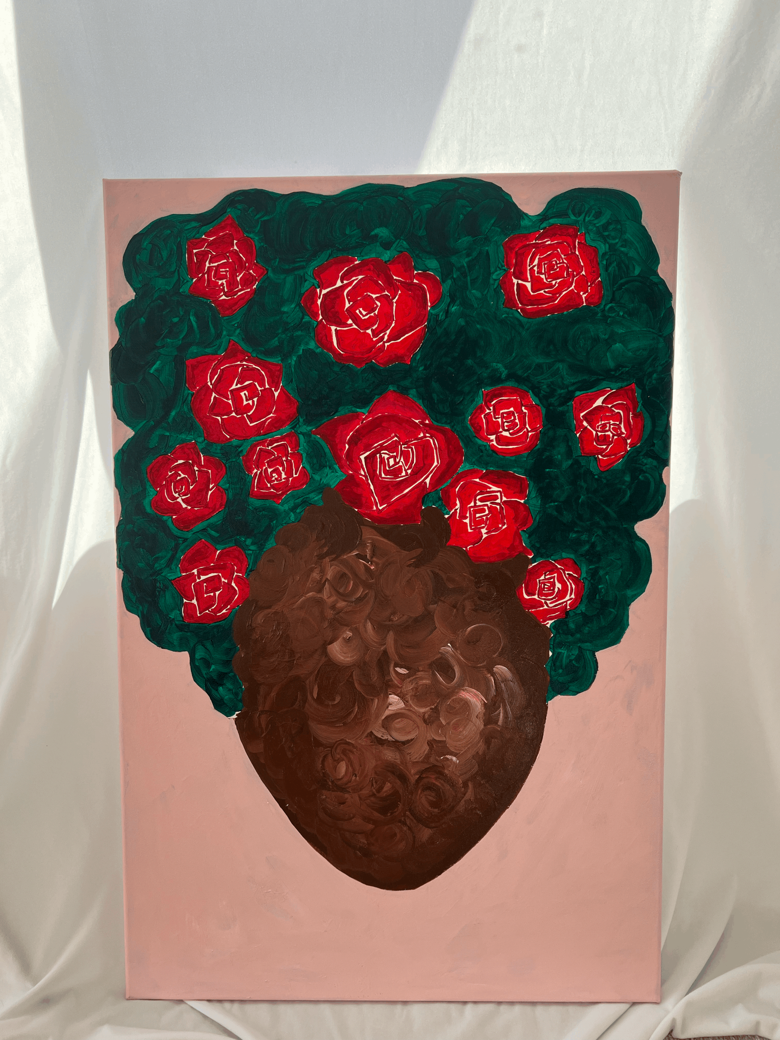 Head of Roses Print