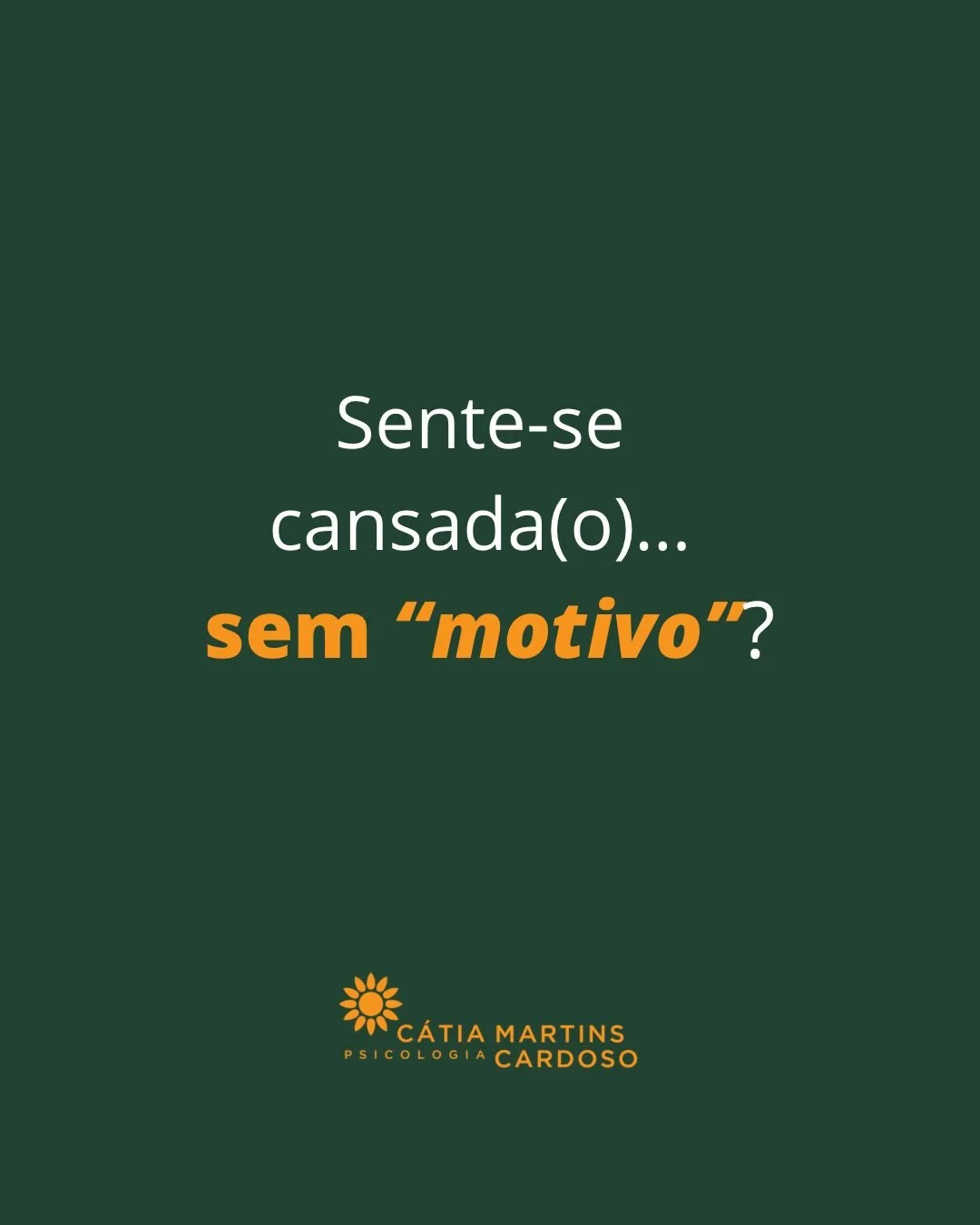 Recentemente, em consulta, surgiram preocupa&ccedil;&otilde;es sobre o estado atual do mundo e o impacto que isso estava a ter no bem-estar desta pessoa.

Acredito que muitas pessoas t&ecirc;m sentido um cansa&ccedil;o emocional quase constante, que 