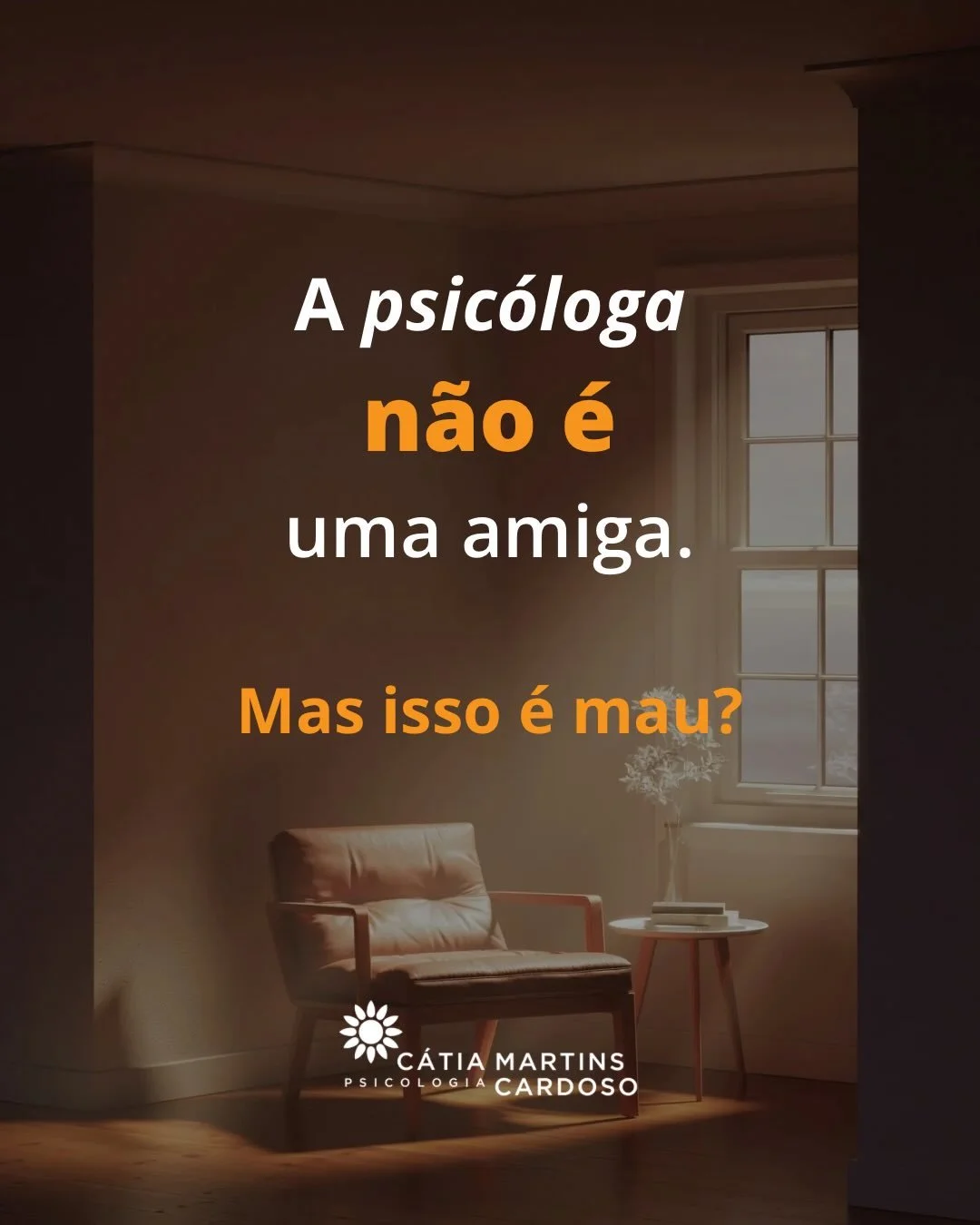 Muitas pessoas procuram um acompanhamento psicol&oacute;gico &agrave; espera de encontrar conselhos ou respostas prontas e r&aacute;pidas.
No entanto, o papel de um/a psic&oacute;logo/a n&atilde;o &eacute; dizer o que fazer, mas sim ajud&aacute;-lo 
