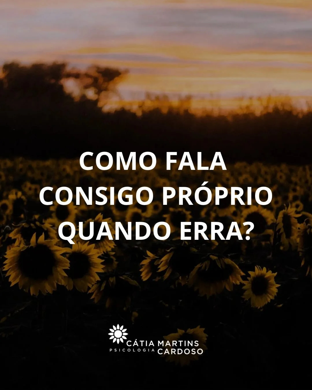 A autoestima n&atilde;o nasce da perfei&ccedil;&atilde;o.

Nasce da forma como nos tratamos quando falhamos.

Mais do que autoconfian&ccedil;a constante, o que realmente a fortalece &eacute; a autocompaix&atilde;o e a capacidade de nos aceitarmos c