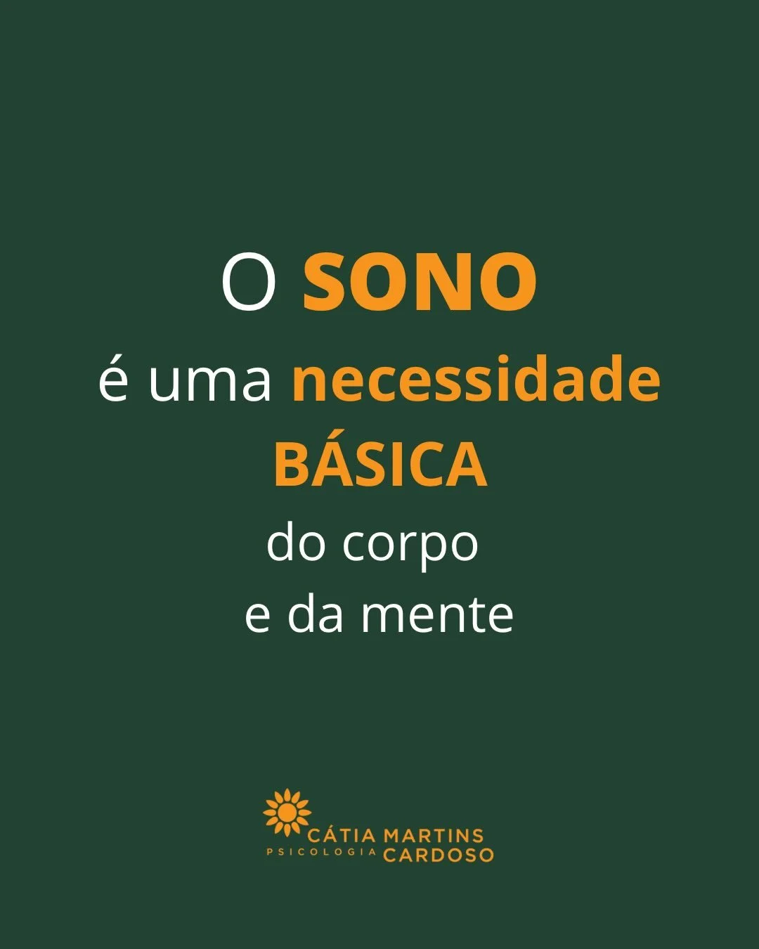 Hoje assinala-se o Dia Mundial do Sono 💤

Manter uma boa rotina de sono &eacute; fundamental em todas as idades, desde a inf&acirc;ncia at&eacute; &agrave; vida adulta.

Cuidar do sono &eacute;, tamb&eacute;m, cuidar do bem-estar psicol&oacute;gic