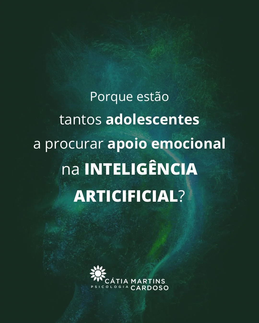 A tecnologia est&aacute; a transformar a forma como os adolescentes comunicam, aprendem e at&eacute; procuram apoio emocional.

Mas quando os jovens come&ccedil;am a recorrer &agrave; intelig&ecirc;ncia artificial para conversar, desabafar ou procur