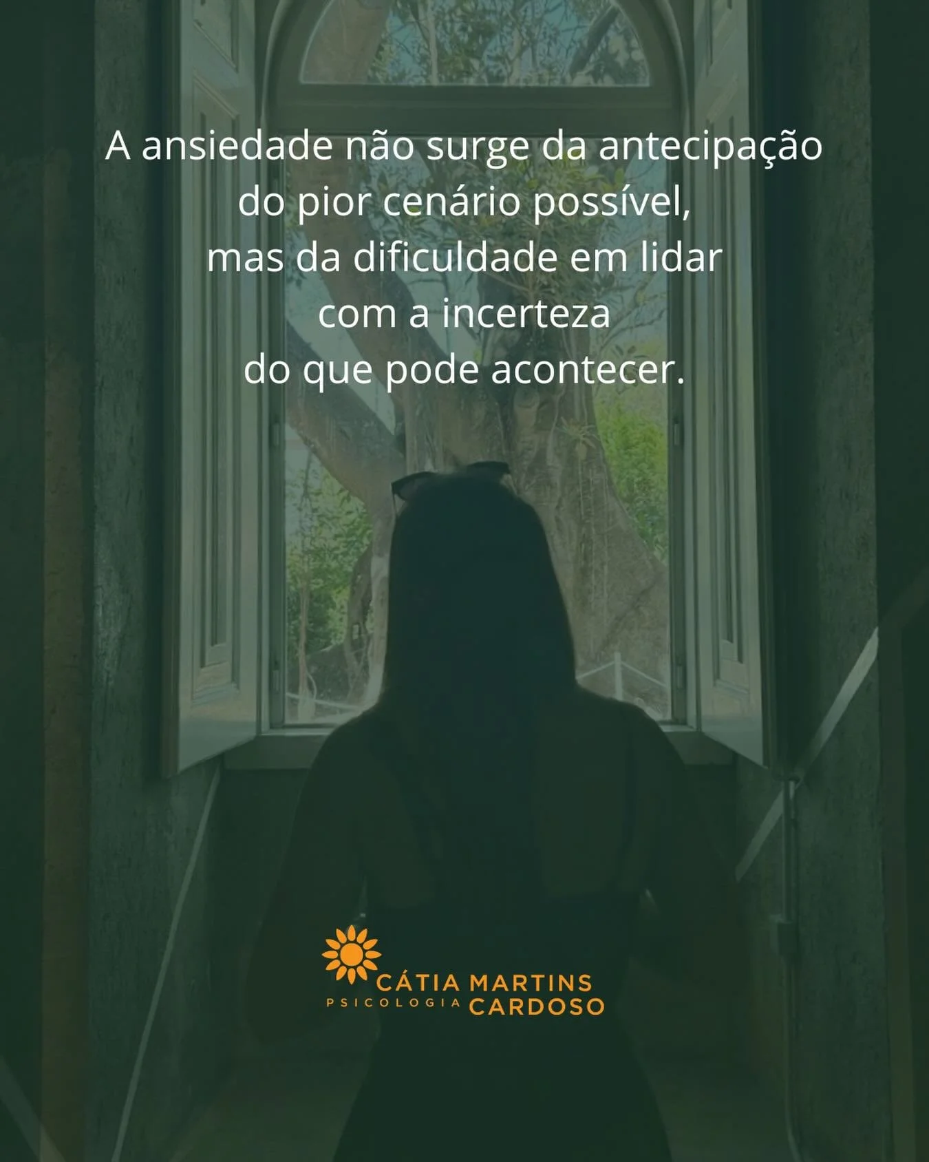 Se sente que a ansiedade tem ocupado demasiado espa&ccedil;o na sua vida, n&atilde;o tem de lidar com isso sozinha/o.

Um acompanhamento psicol&oacute;gico adequado pode ajudar-la/o a compreender o que est&aacute; a sentir e a desenvolver formas mai