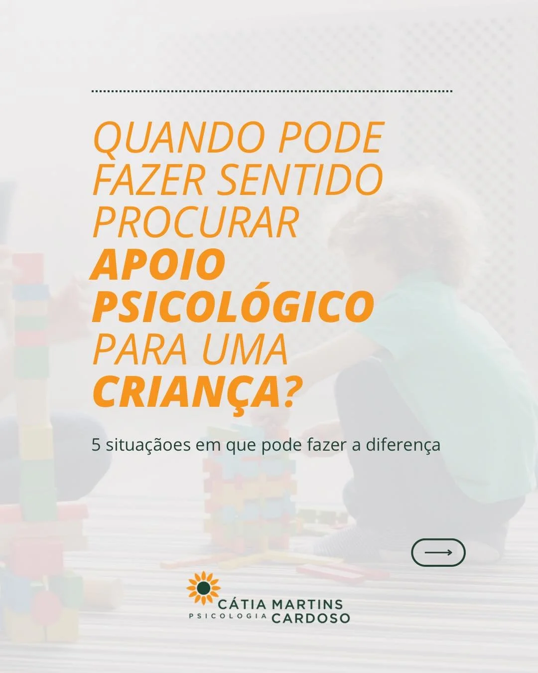 Nem todas as mudan&ccedil;as no comportamento significam que h&aacute; um problema. As crian&ccedil;as tamb&eacute;m t&ecirc;m dias dif&iacute;ceis, fases de desenvolvimento e rea&ccedil;&otilde;es naturais aos desafios da vida.

No entanto, quando 