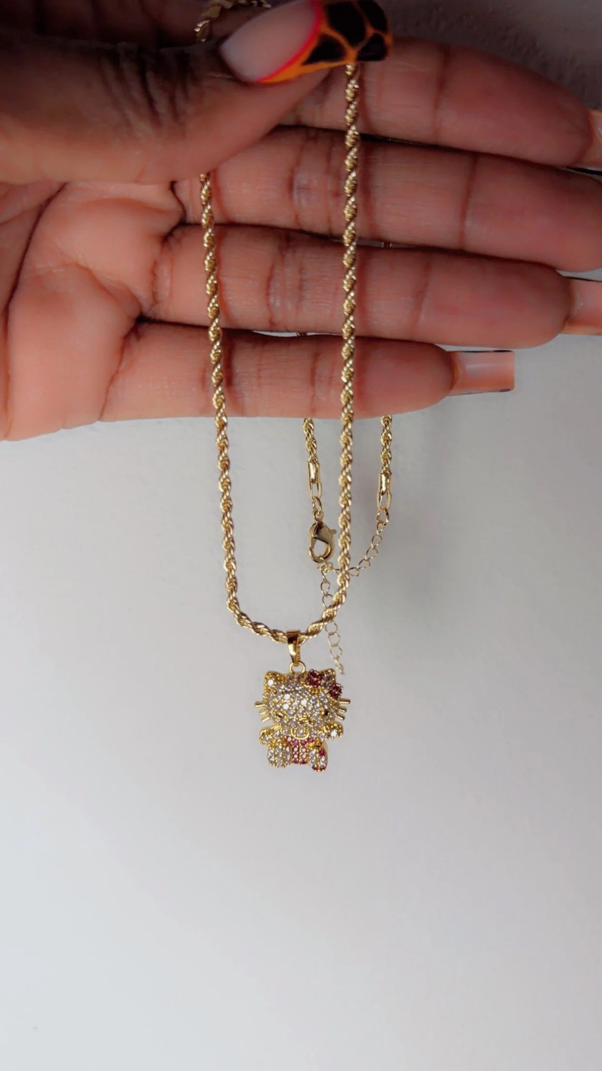 HK Gold Plated Necklace