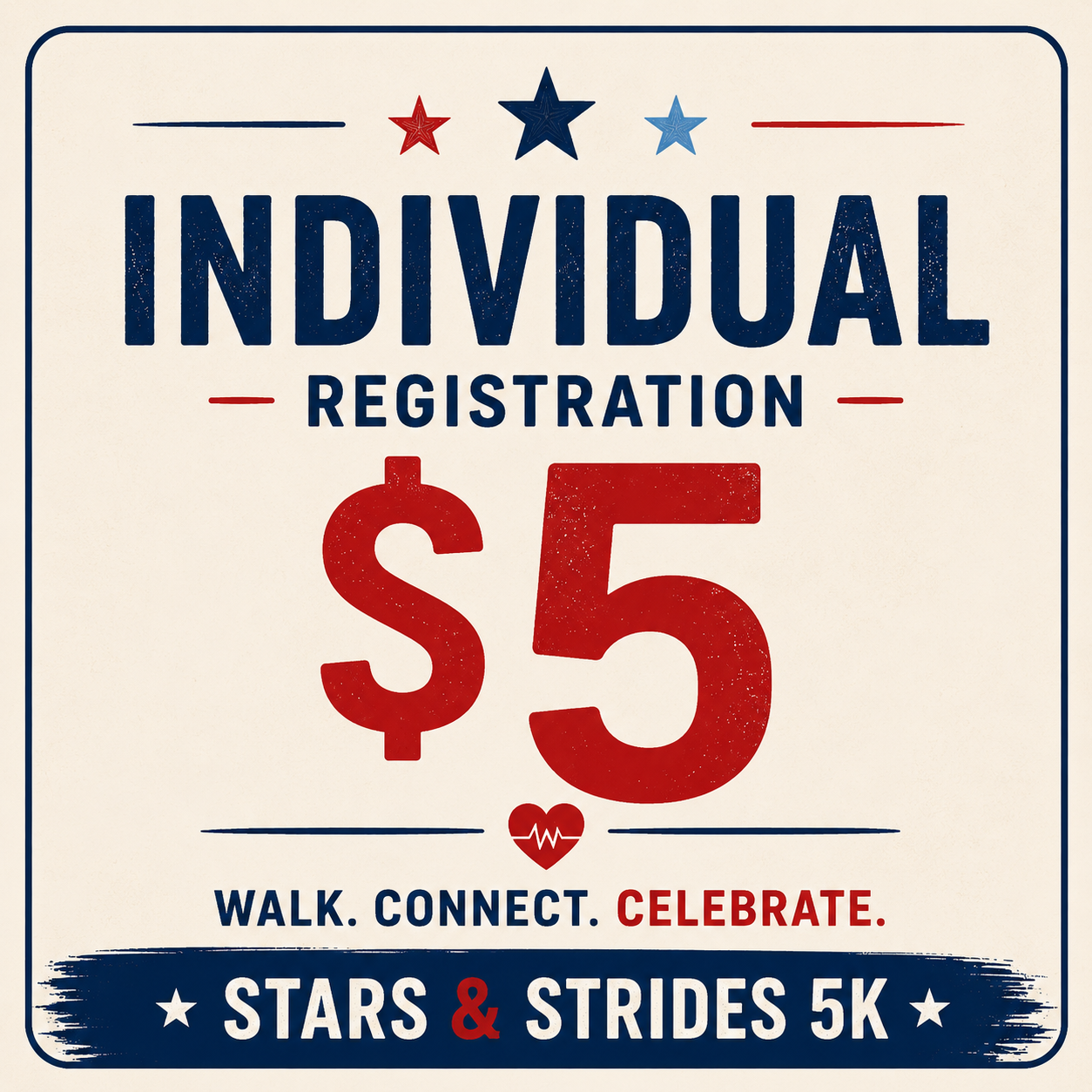 2026 5k Fun Walk - Individual Entry