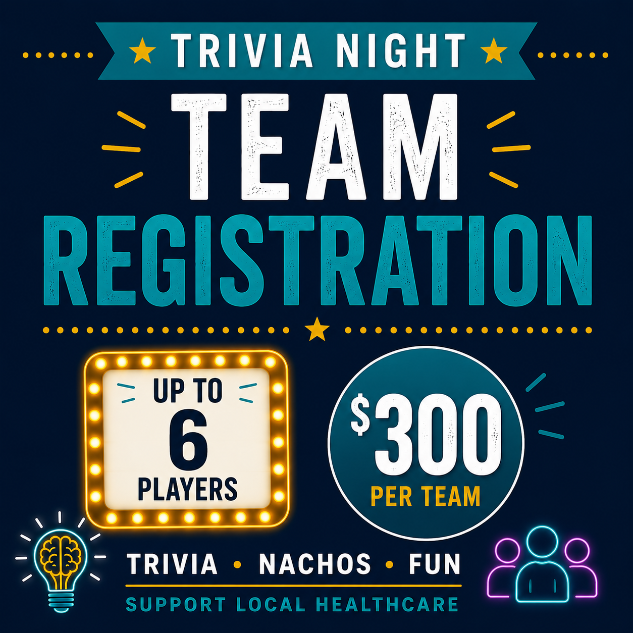 2026 Trivia Night - Team of 6