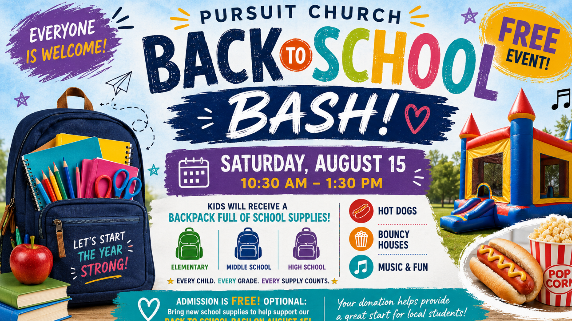 Back to School Bash 