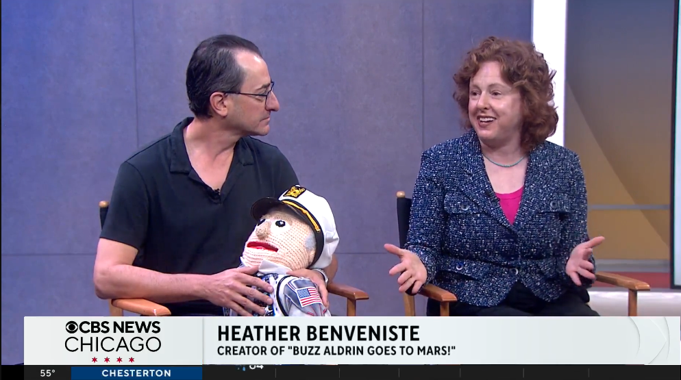 Exploration Theatre, LLC featured on CBS News Chicago discussing children’s theatre production.