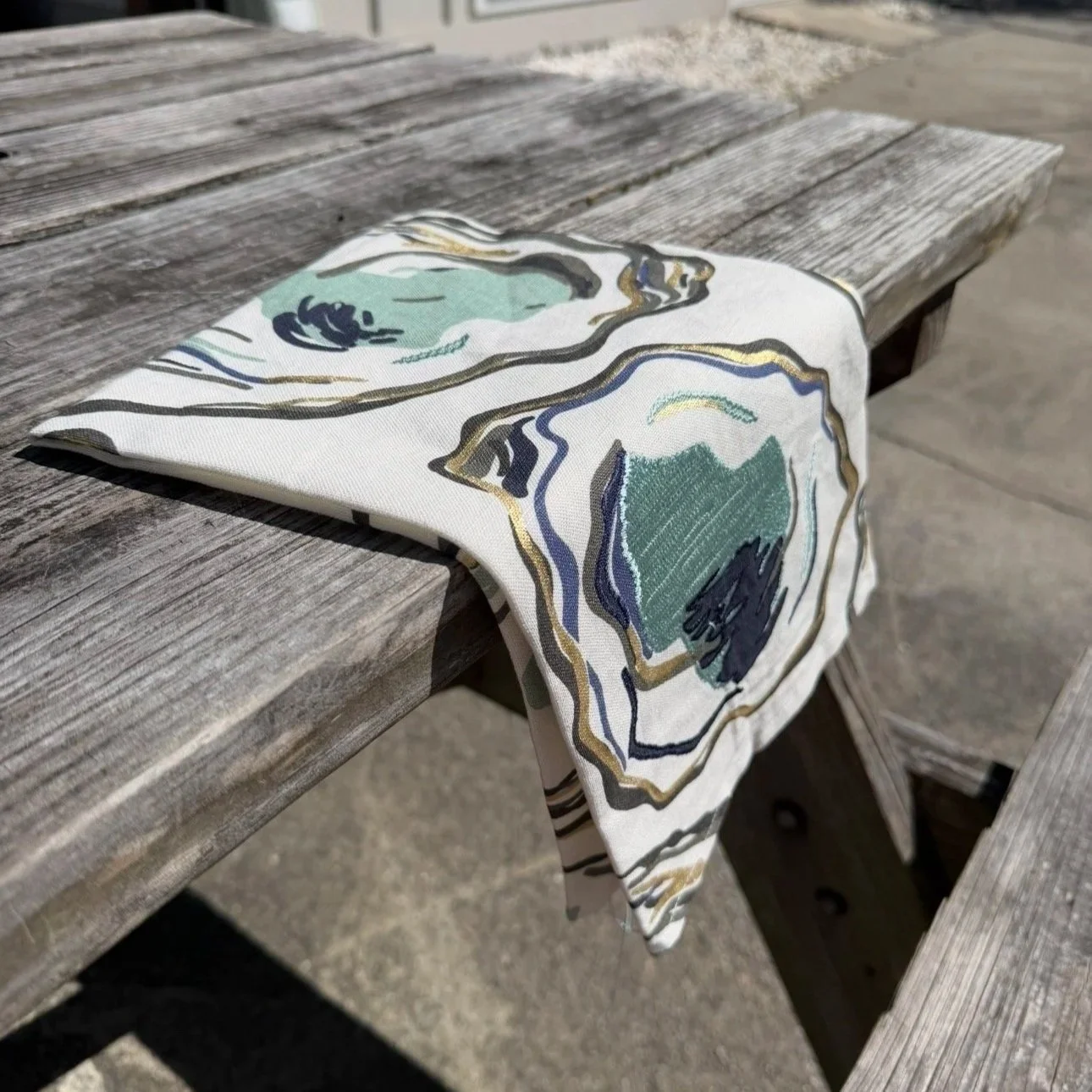Oyster Kitchen Towel