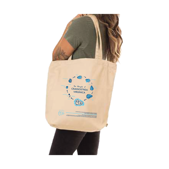 Oyster Life Cycle Tote Bag