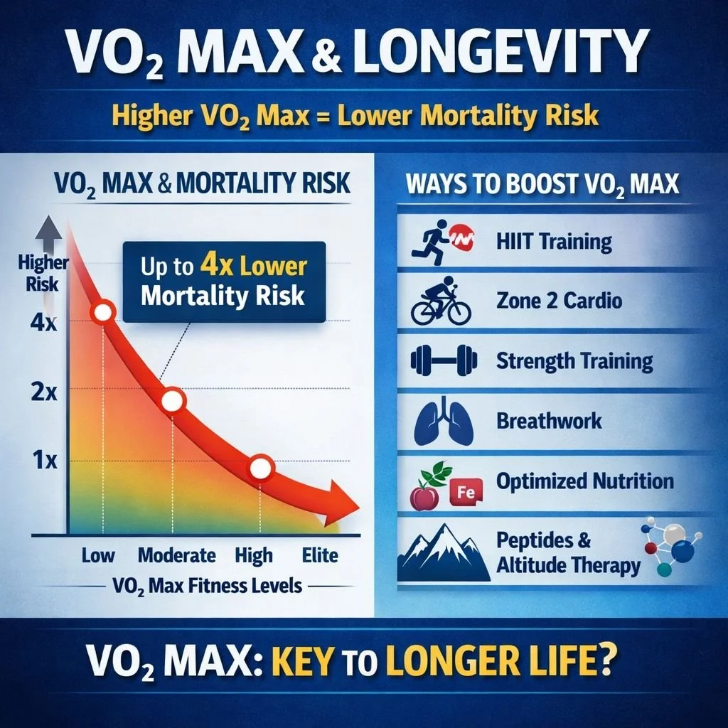 VO₂ Max: A Simple Metric That Says a Lot About How You’re Aging ♥️