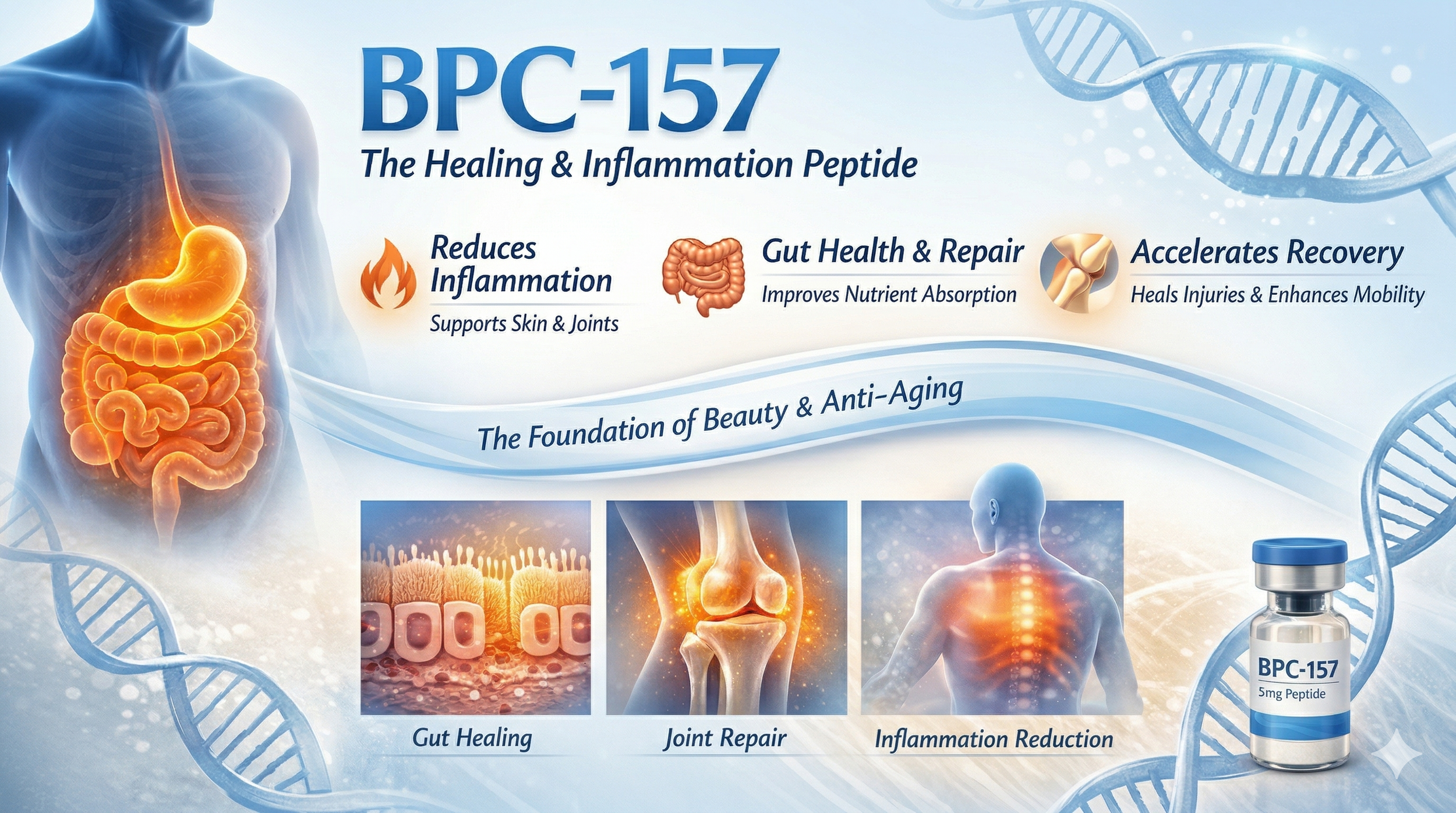 What Is BPC-157? Peptide for Healing, Gut Health, and Recovery 💉