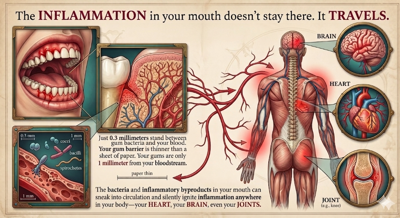 The Mouth-Body Connection: Why Oral Health Is More Important Than You Think 🦷