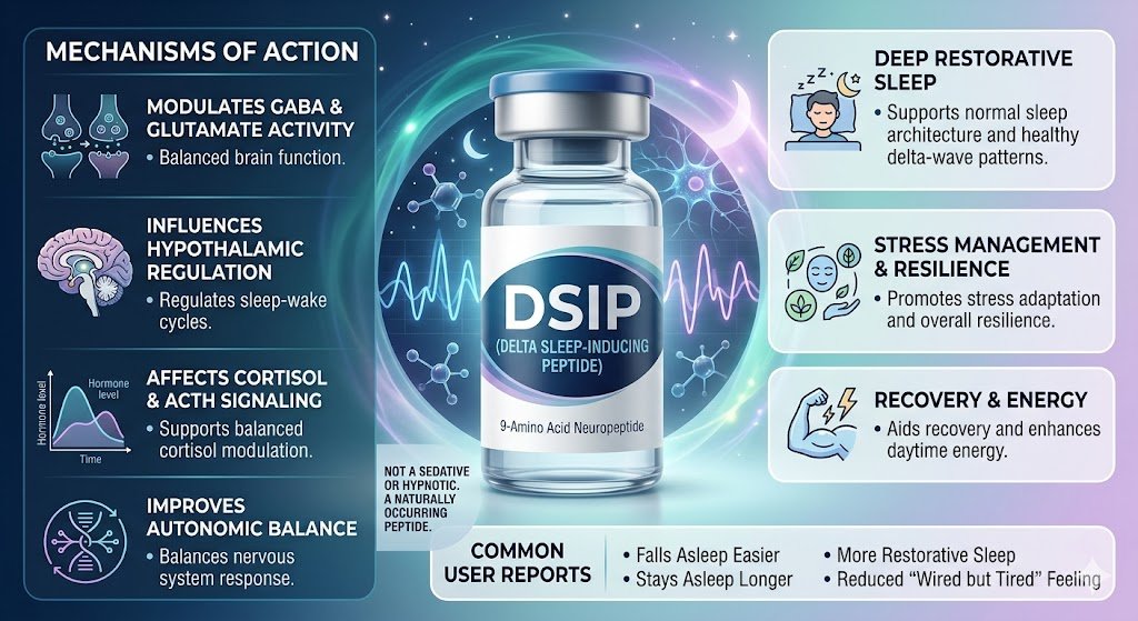 DSIP Peptide for Sleep: Can It Help You Finally Get Restorative Sleep?