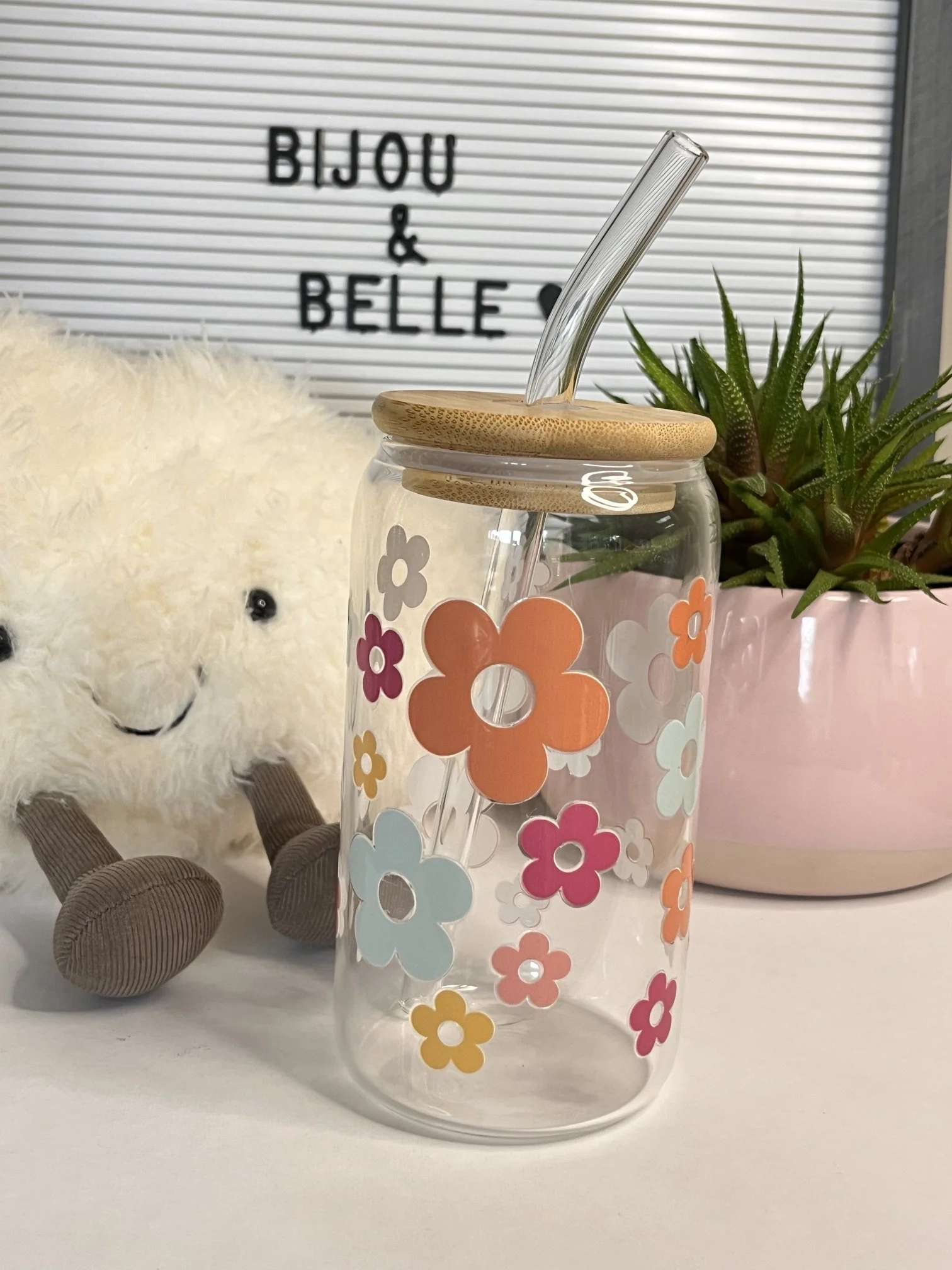 Groovy Flowers Cup