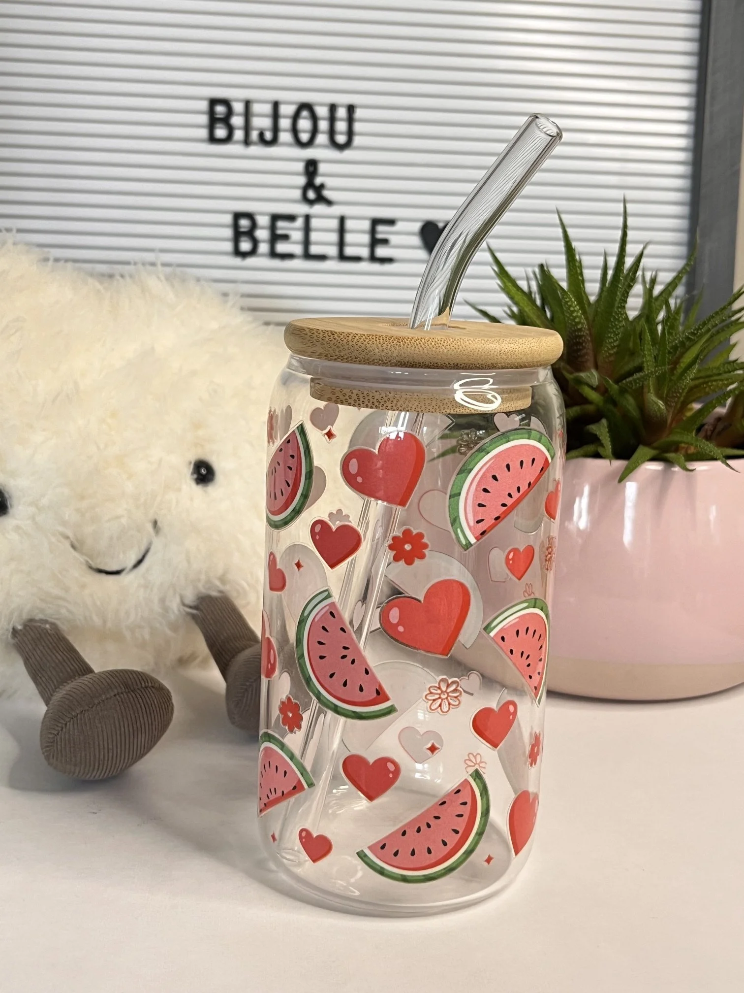 Melon Hearts Cup
