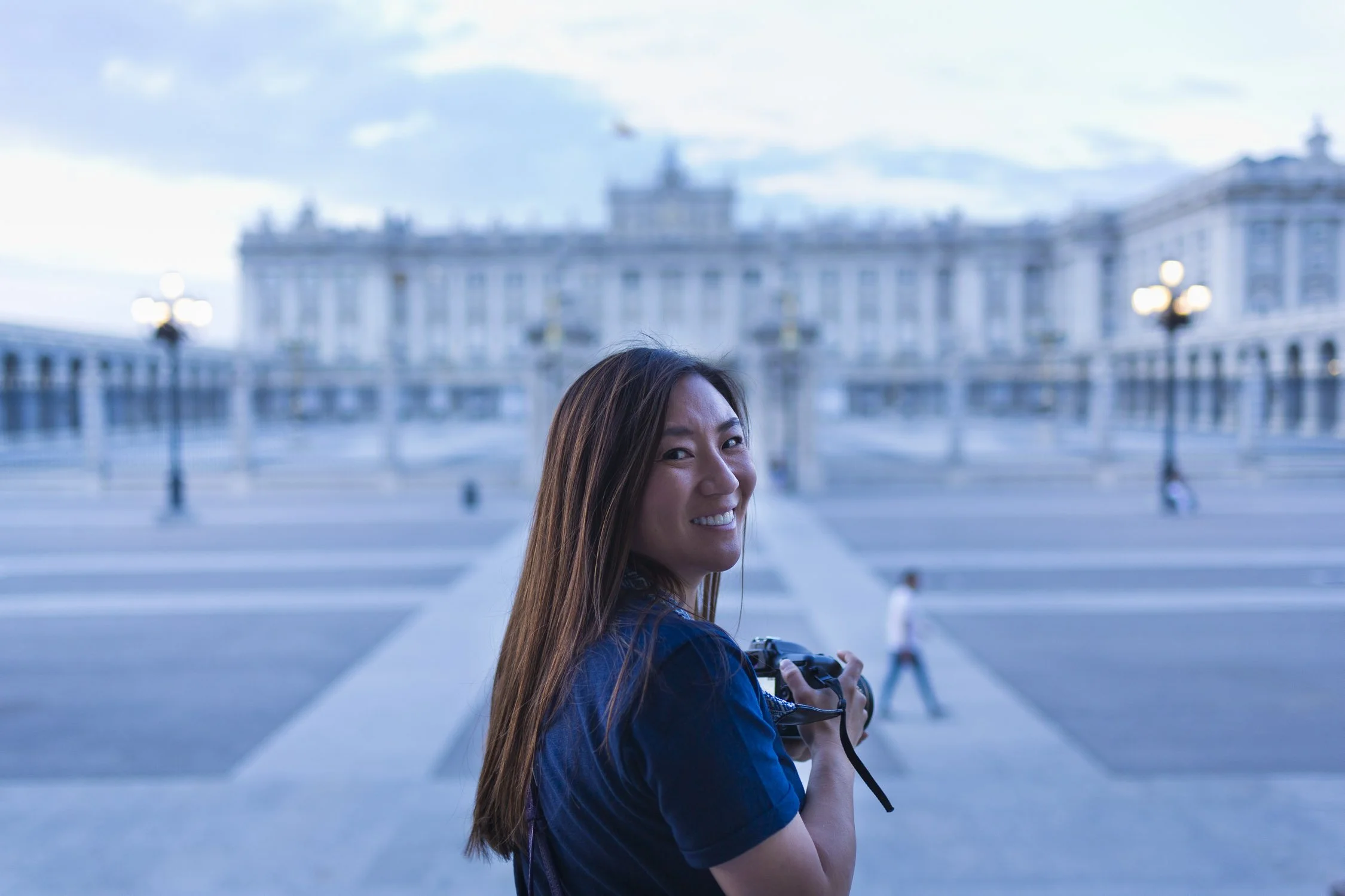 Photography workshop in Madrid working in urban environment