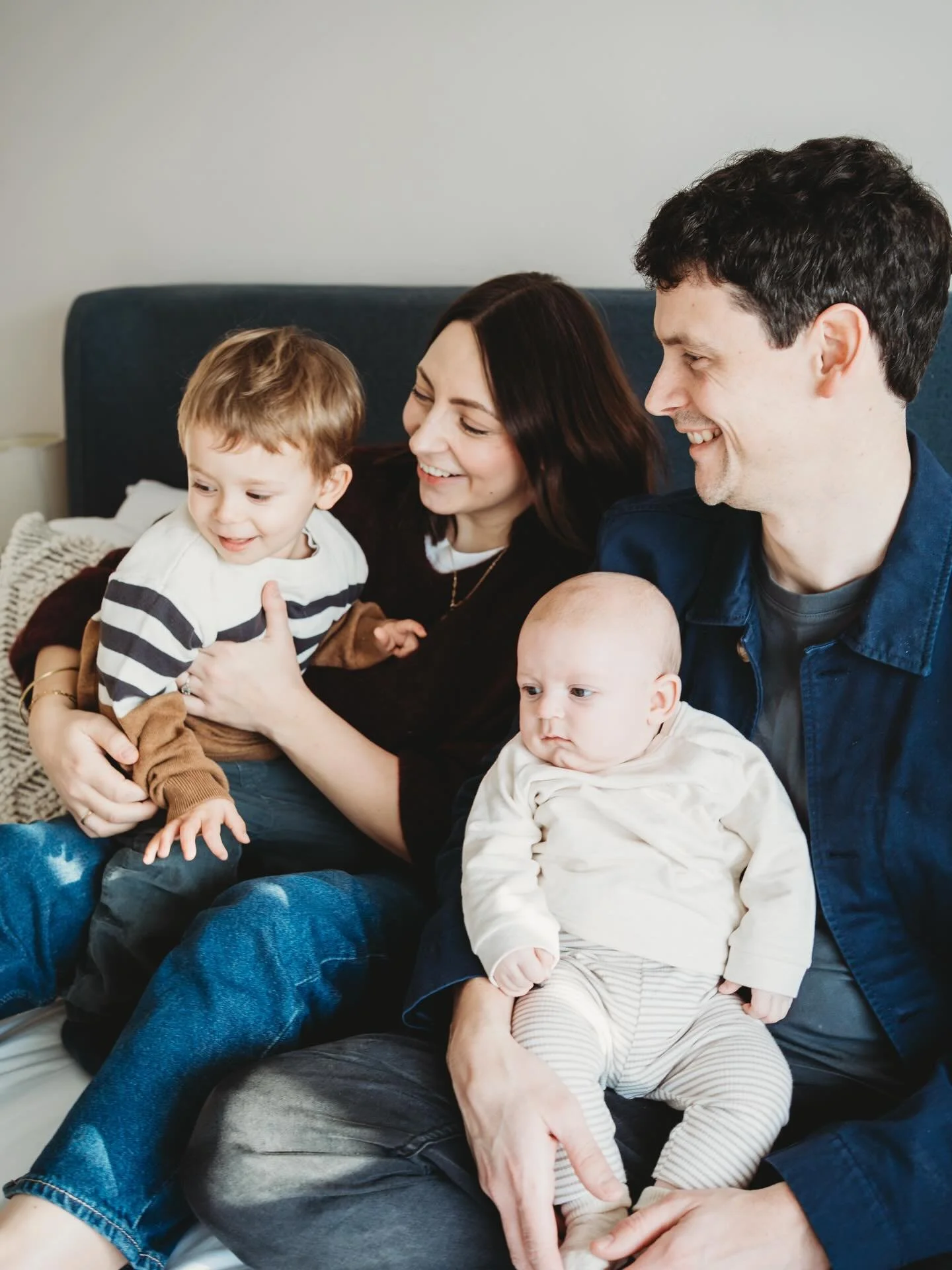 In-home shoots aren&rsquo;t only for the newborn bubble.
They work for toddlers, big kids, whole families &mdash; at any stage.

There&rsquo;s something really special about creating memories in the place you actually live your life.
A studio isn&rsq