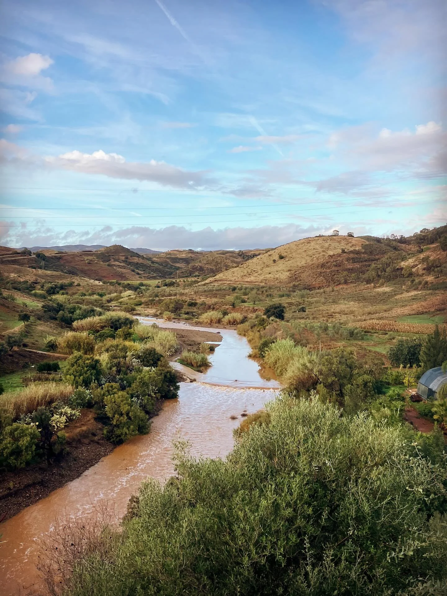 Rivers back after a long hot summer!  #casapaztavira  #curralboieiros #tavira #holidaysinnature