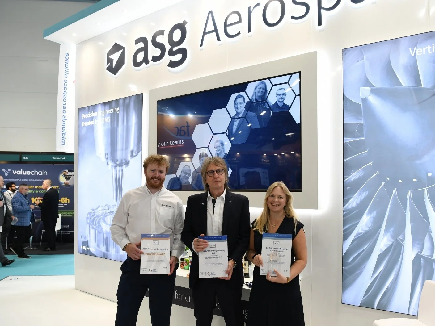 ASG Aerospace expands SC21 excellence as Rolls-Royce recognises Group companies at Farnborough International Airshow