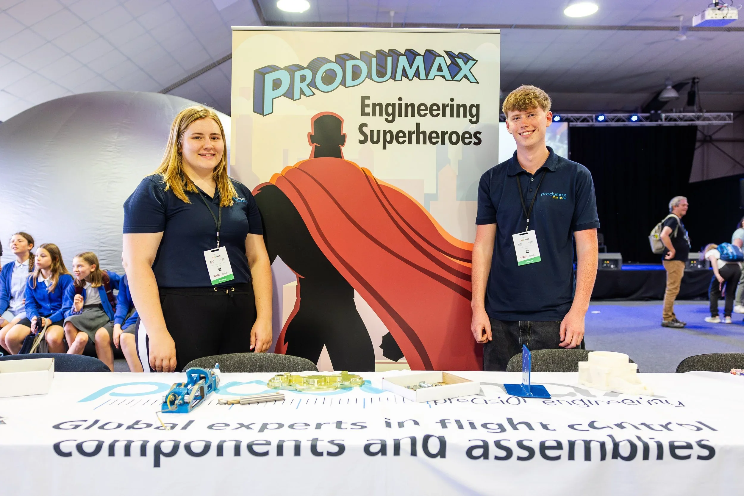 ASG Produmax team membrs at the STEAM Awards 2025
