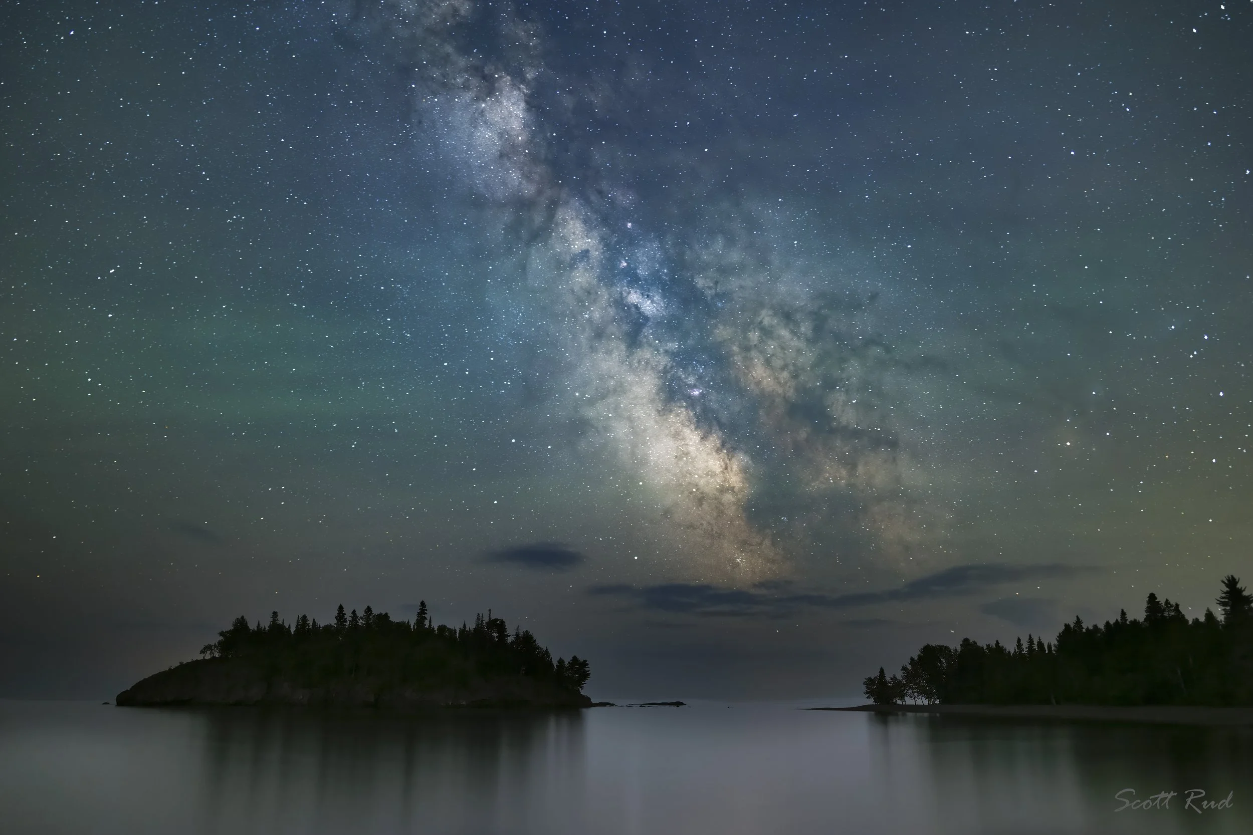 Ellingson Island Under the Milky Way