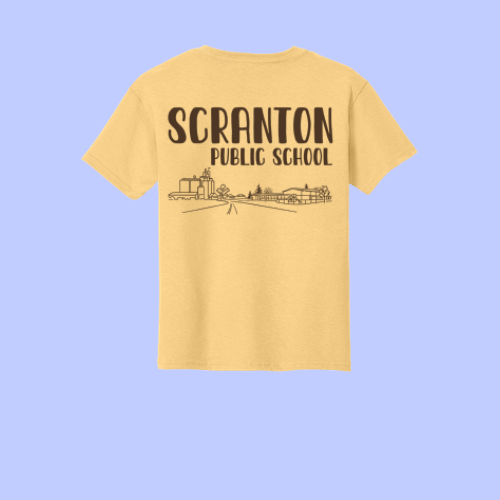 SPS Youth T-Shirt Brown Logo