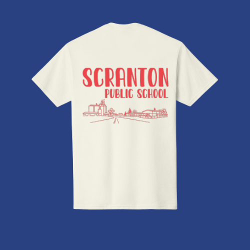 SPS Adult T-Shirt Salmon Logo