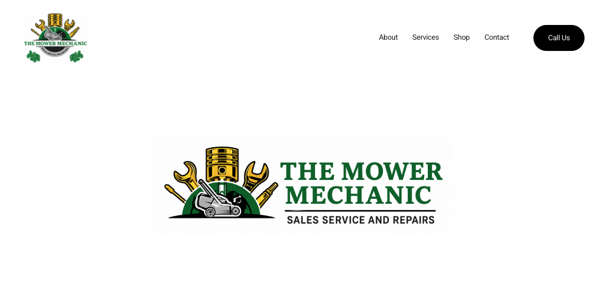 Website Redesign for The Mower Mechanic